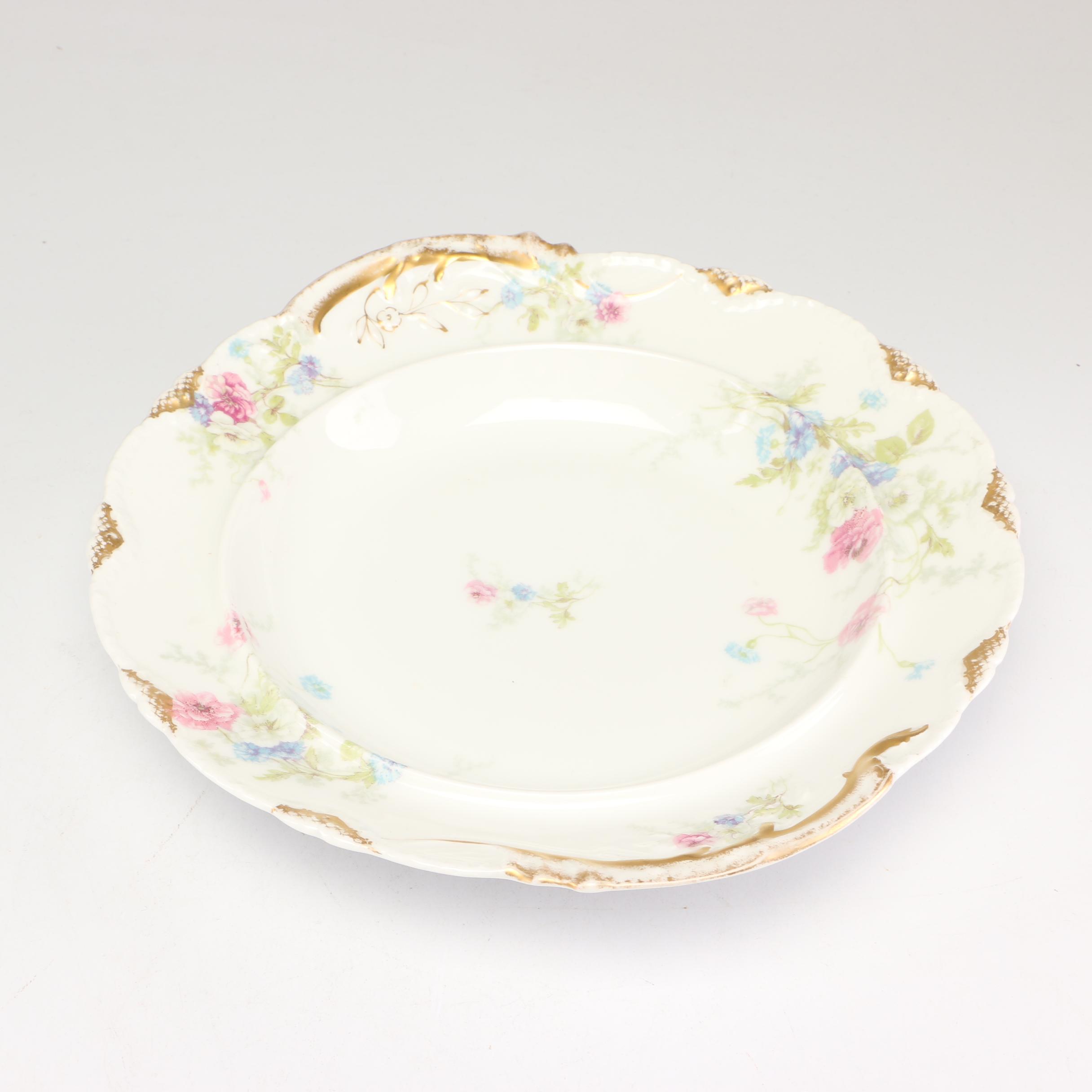 Théodore Haviland Porcelain Pancake Holder, Circa 1893—1905