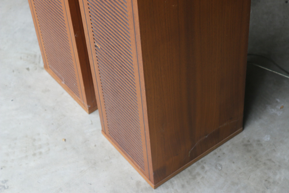 Telefunken Hi-Fi Klangbox 2402 Tower Speakers, Vintage