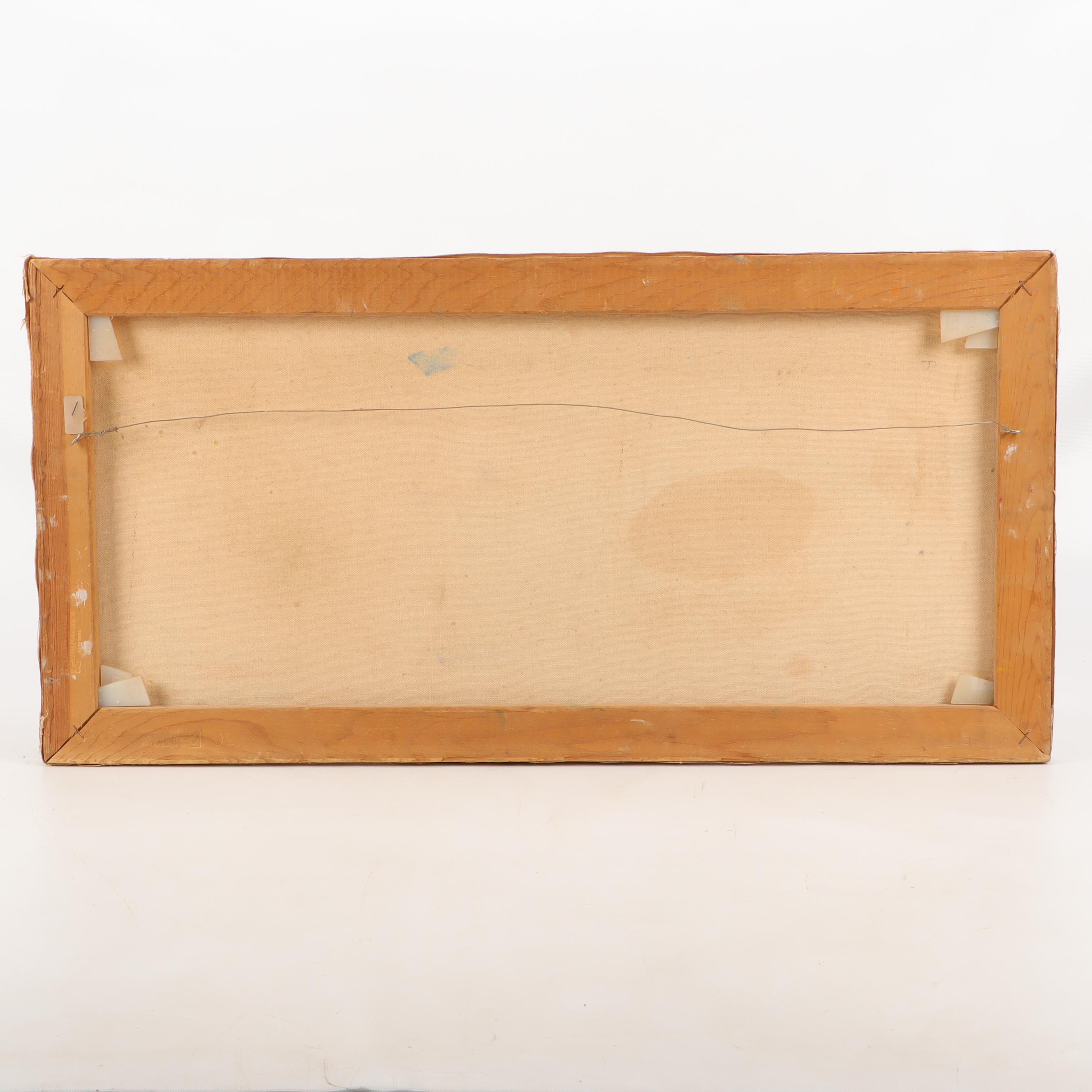 Robert Boisvert 1974 Acrylic Wildlife Painting