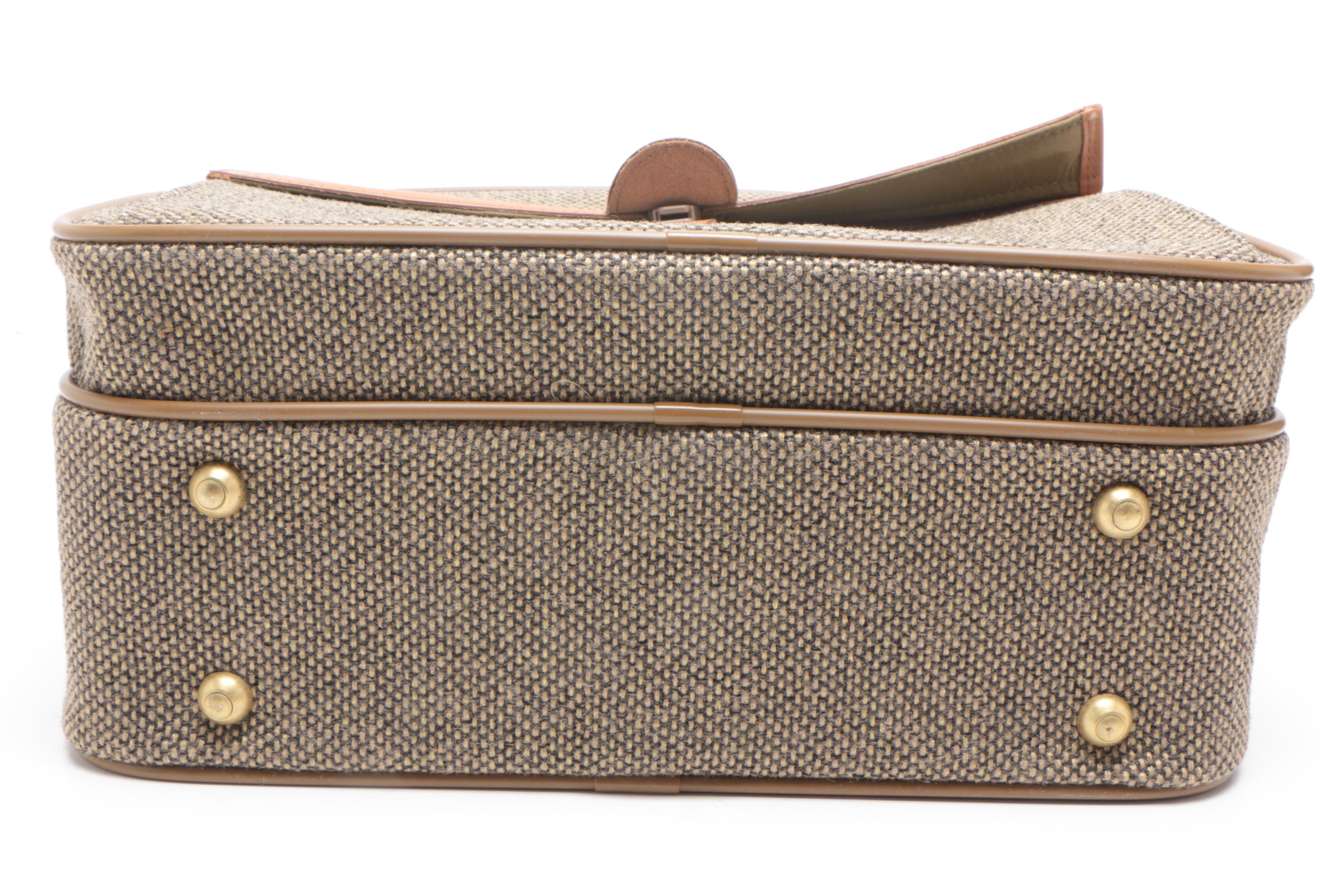 Hartmann Luggage "Tweed Collection" Attachable Tote With Box and Tags