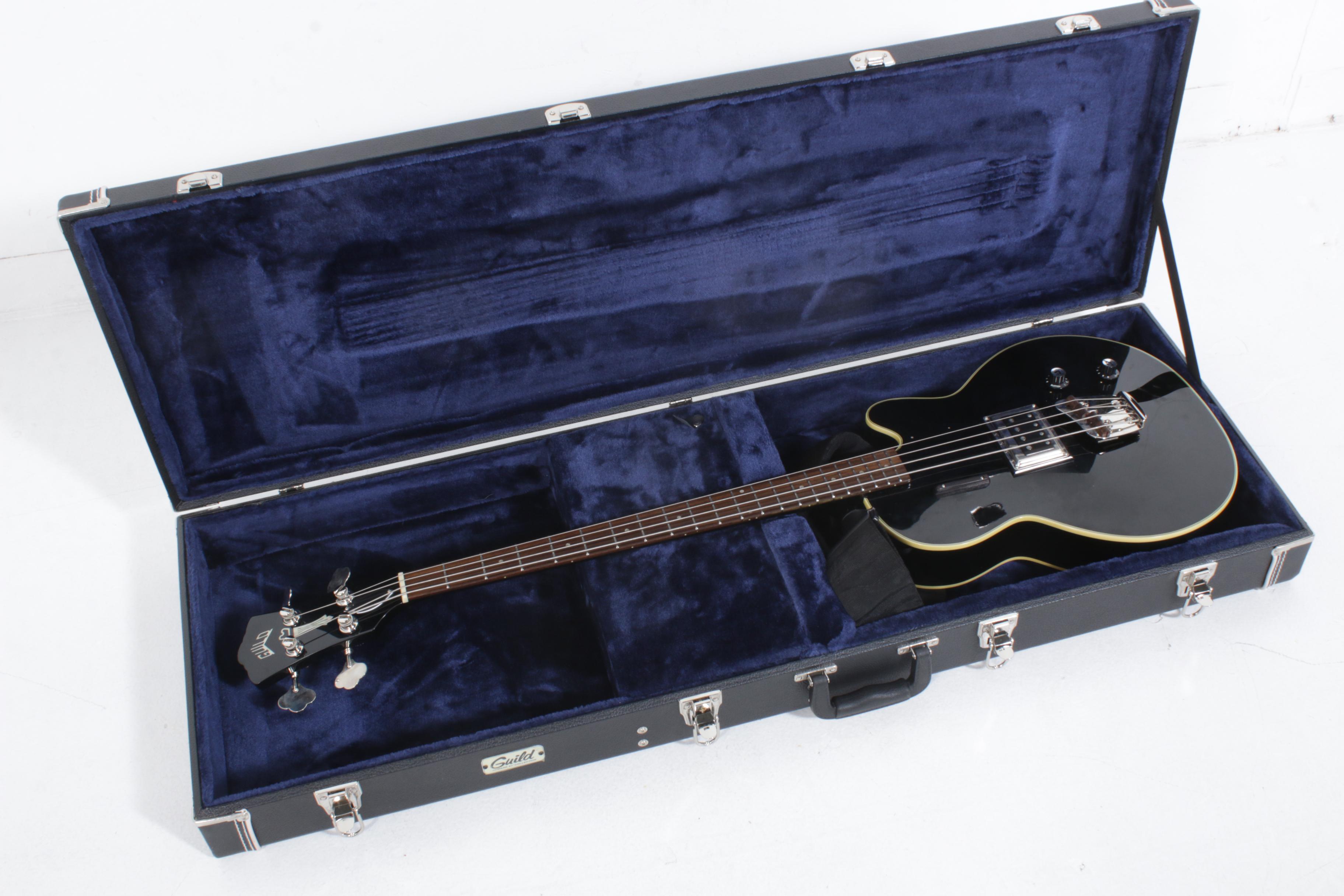 Guild KSGI Electric Bass Guitar with Hard Travel Case