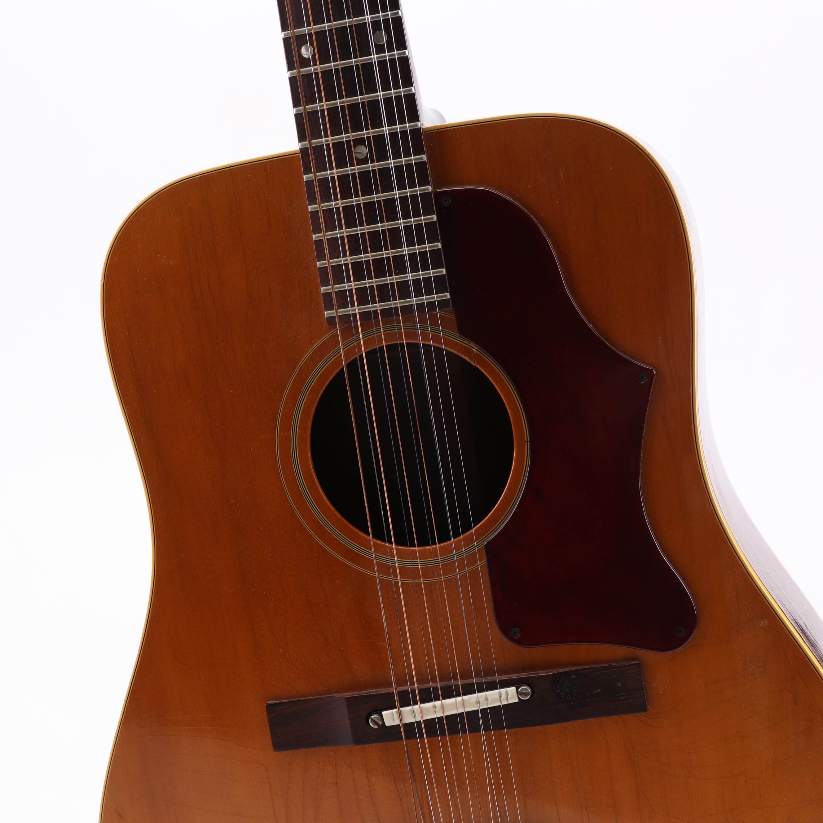 Gibson B45 12 String Acoustic Guitar with Case, 1960s