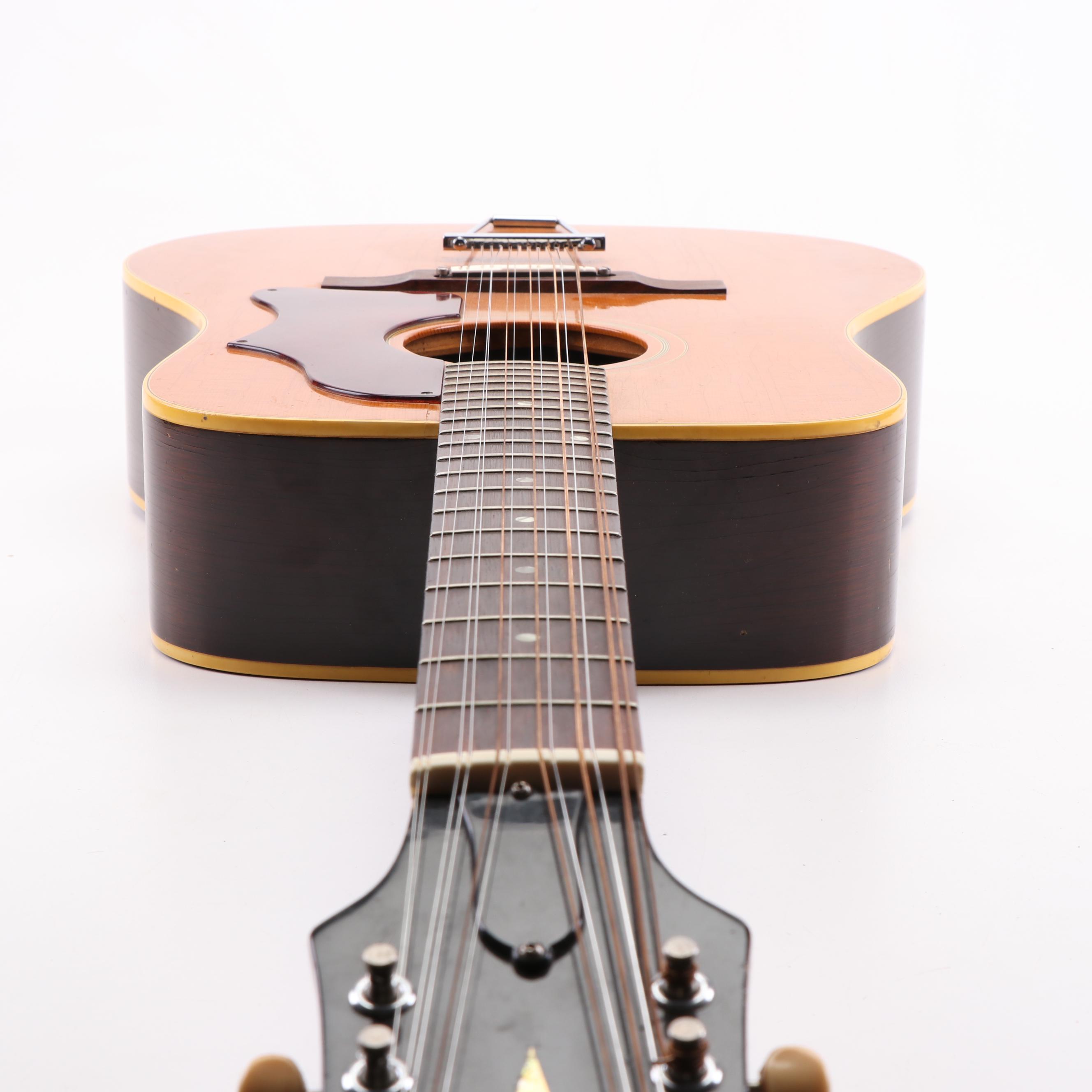 Gibson B45 12 String Acoustic Guitar with Case, 1960s