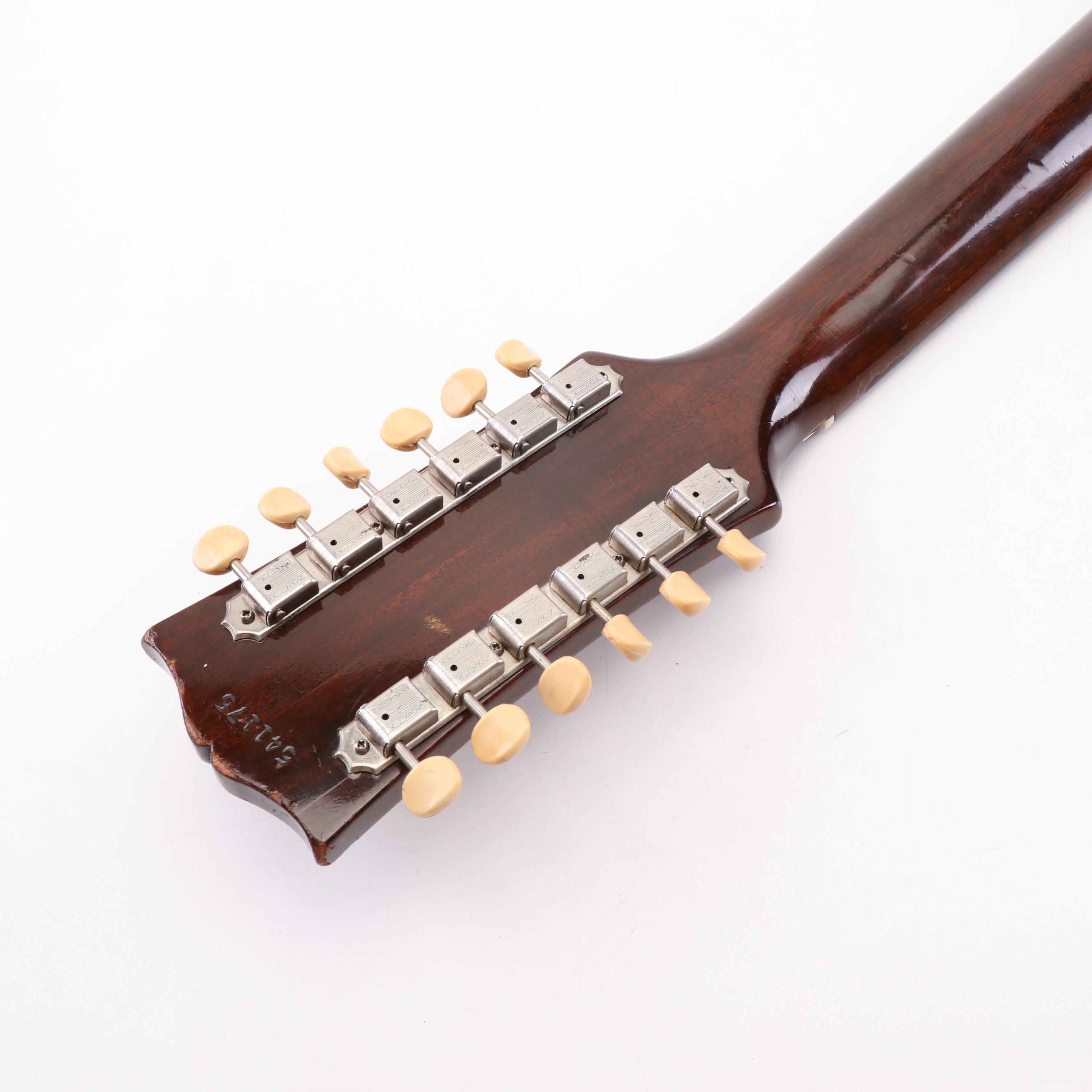 Gibson B45 12 String Acoustic Guitar with Case, 1960s