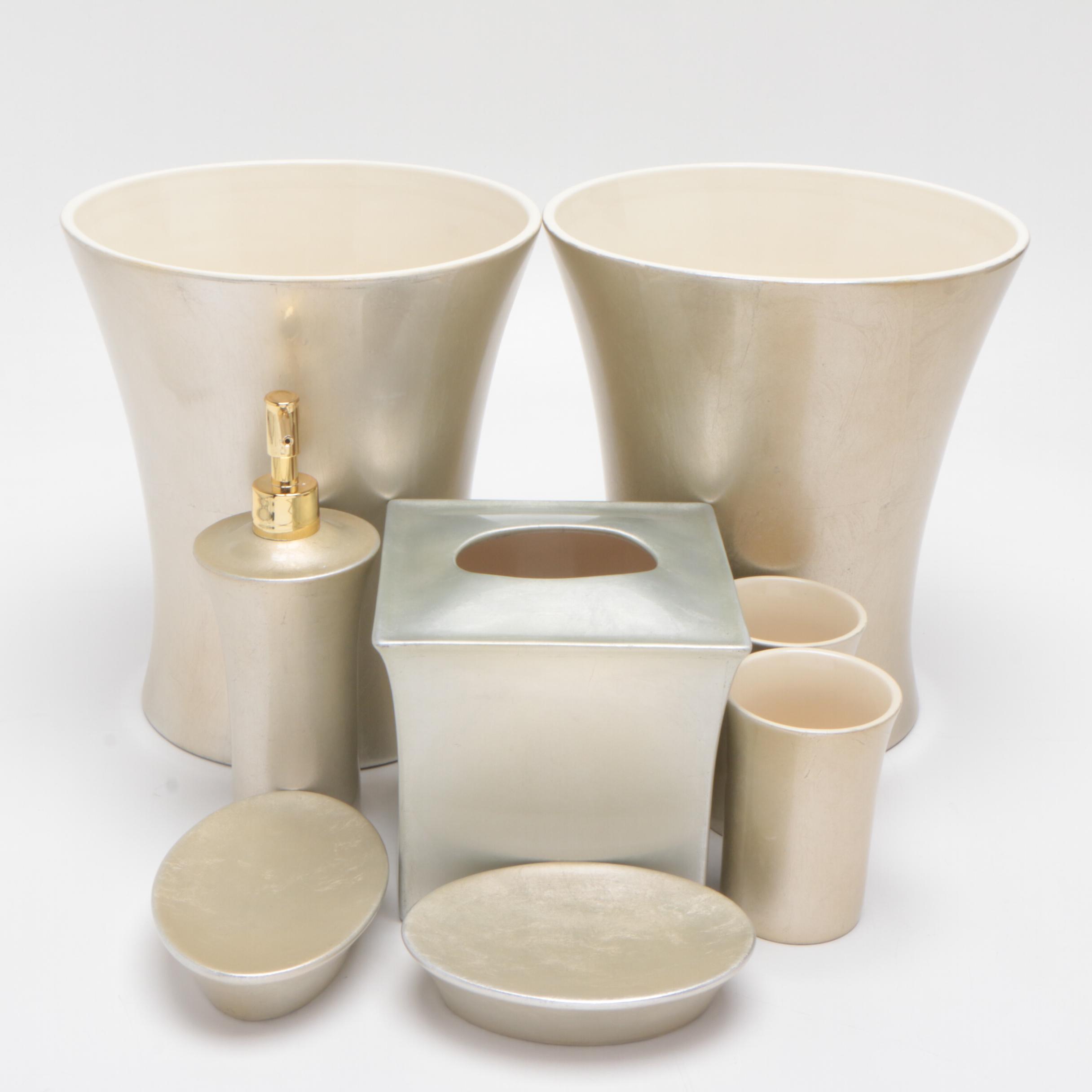 Vohann, Nicole Miller, and SKL Bath Accessory Sets with other Bath Furnishings