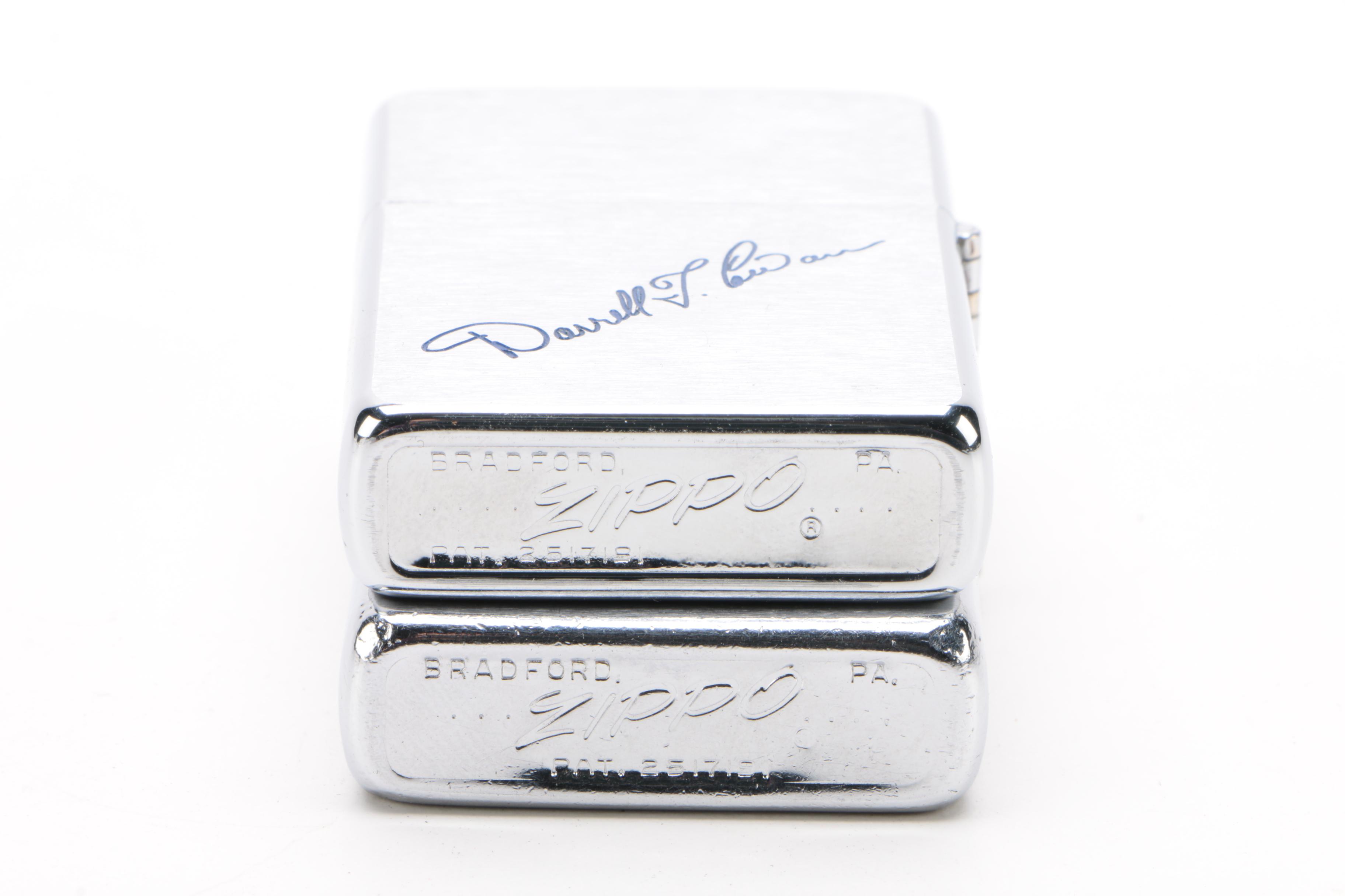 Branded Zippo Lighters, 1950s