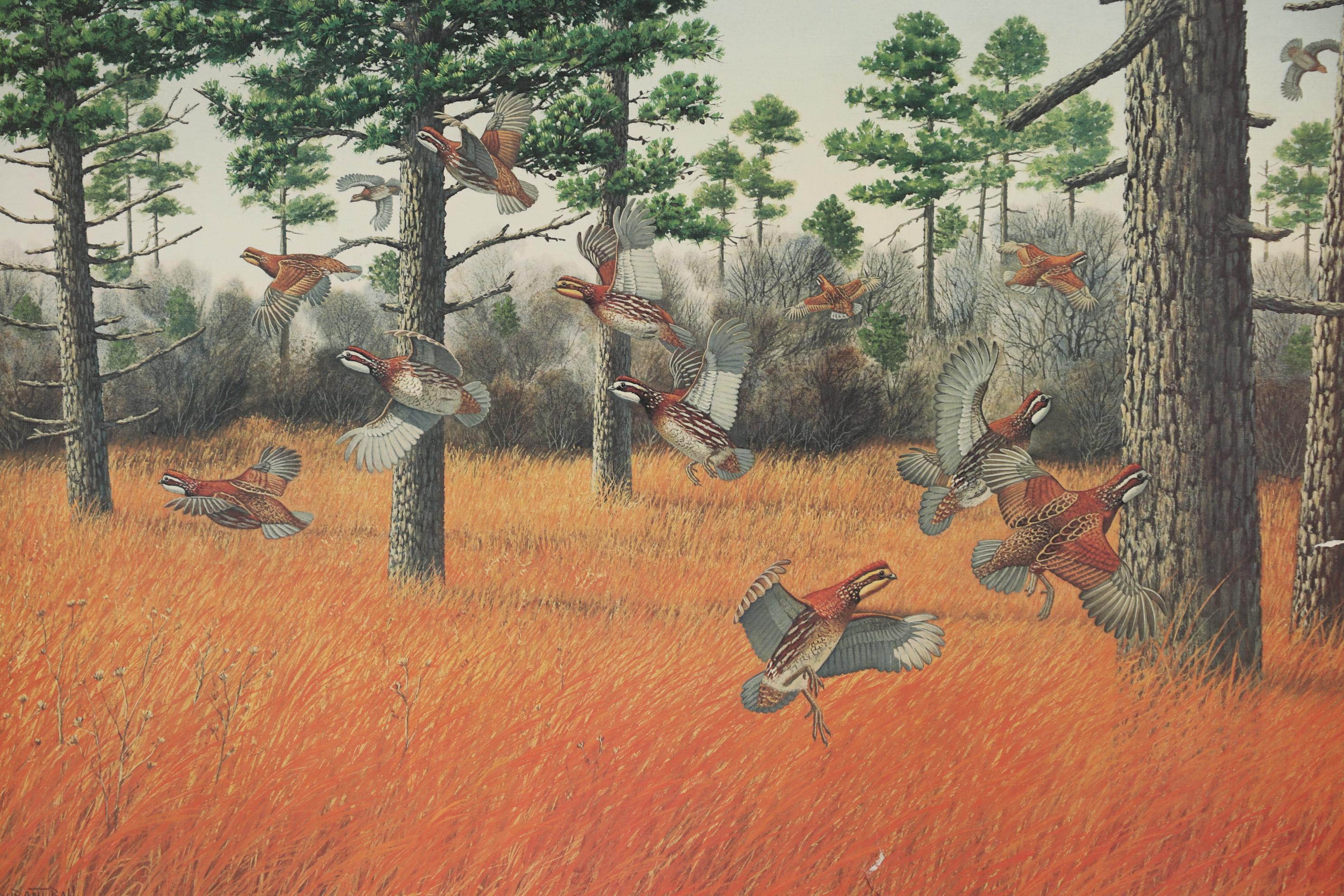 Durant Ball Wildlife Offset Lithograph