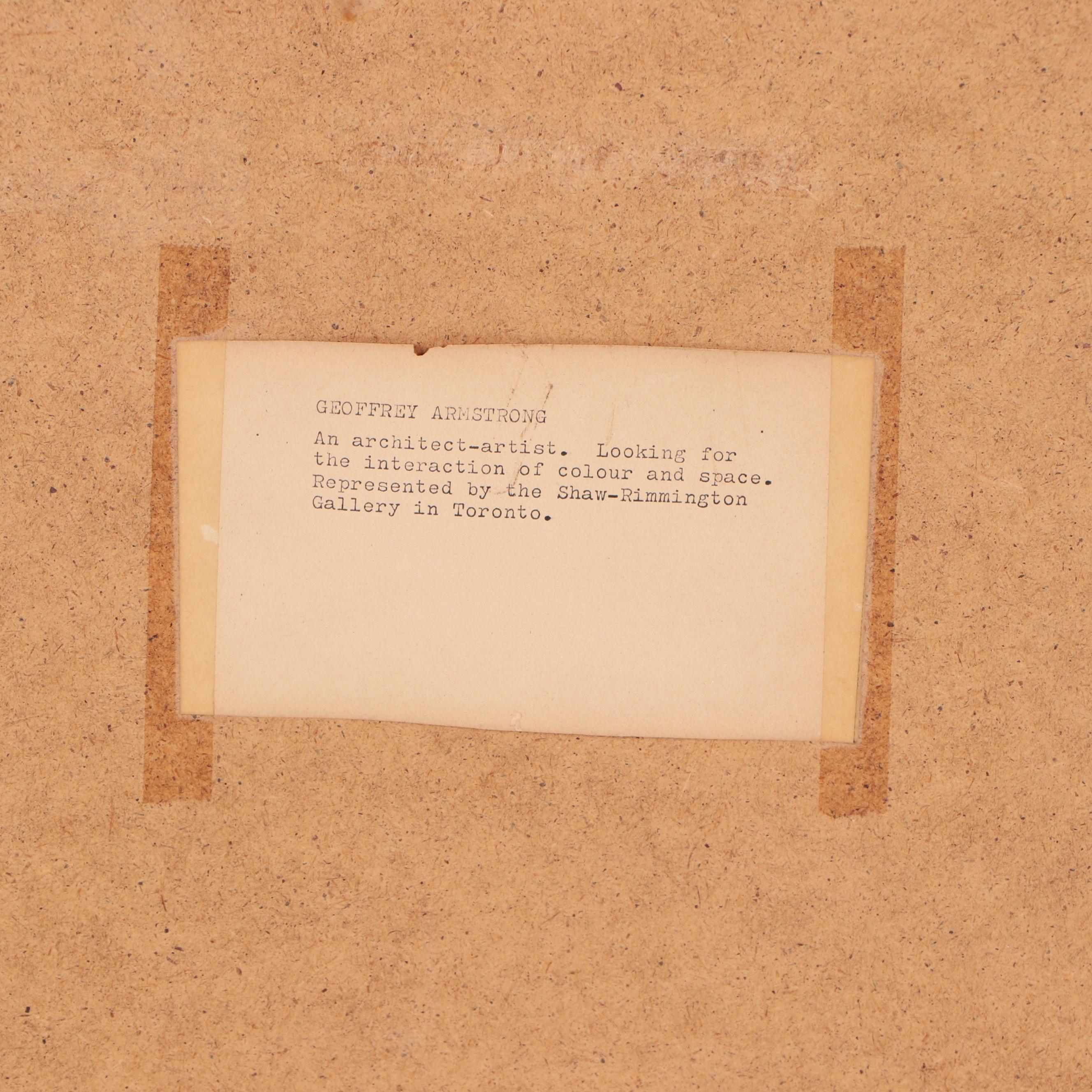 Geoffrey Armstrong Acrylic Painting "Seeds of Time"