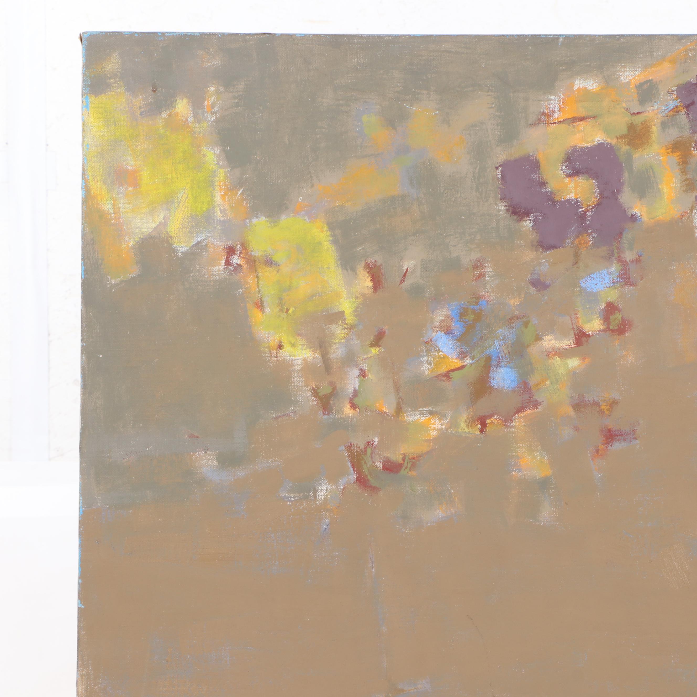 Thomas Hughes Ingle Abstract Oil Painting "5410"