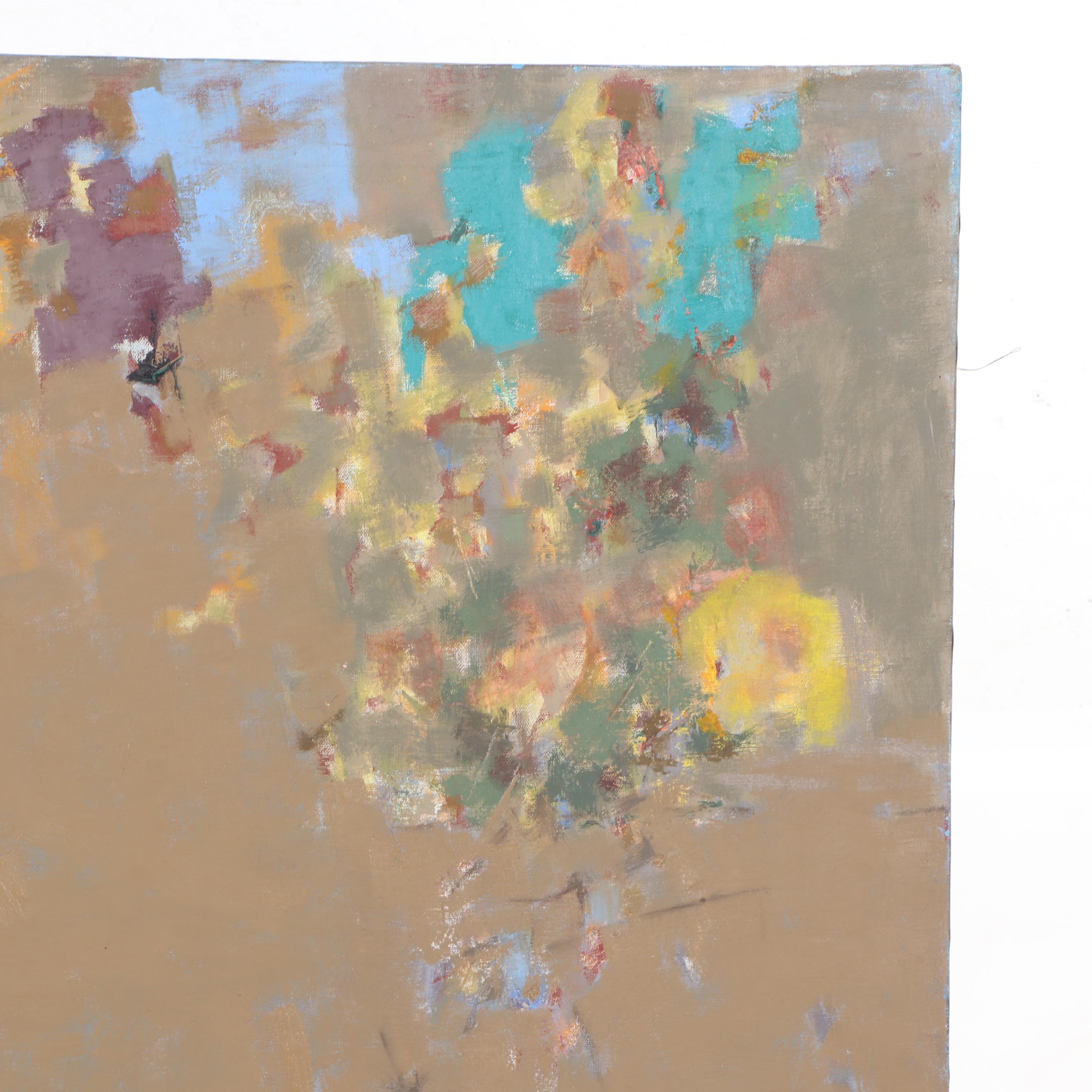 Thomas Hughes Ingle Abstract Oil Painting "5410"