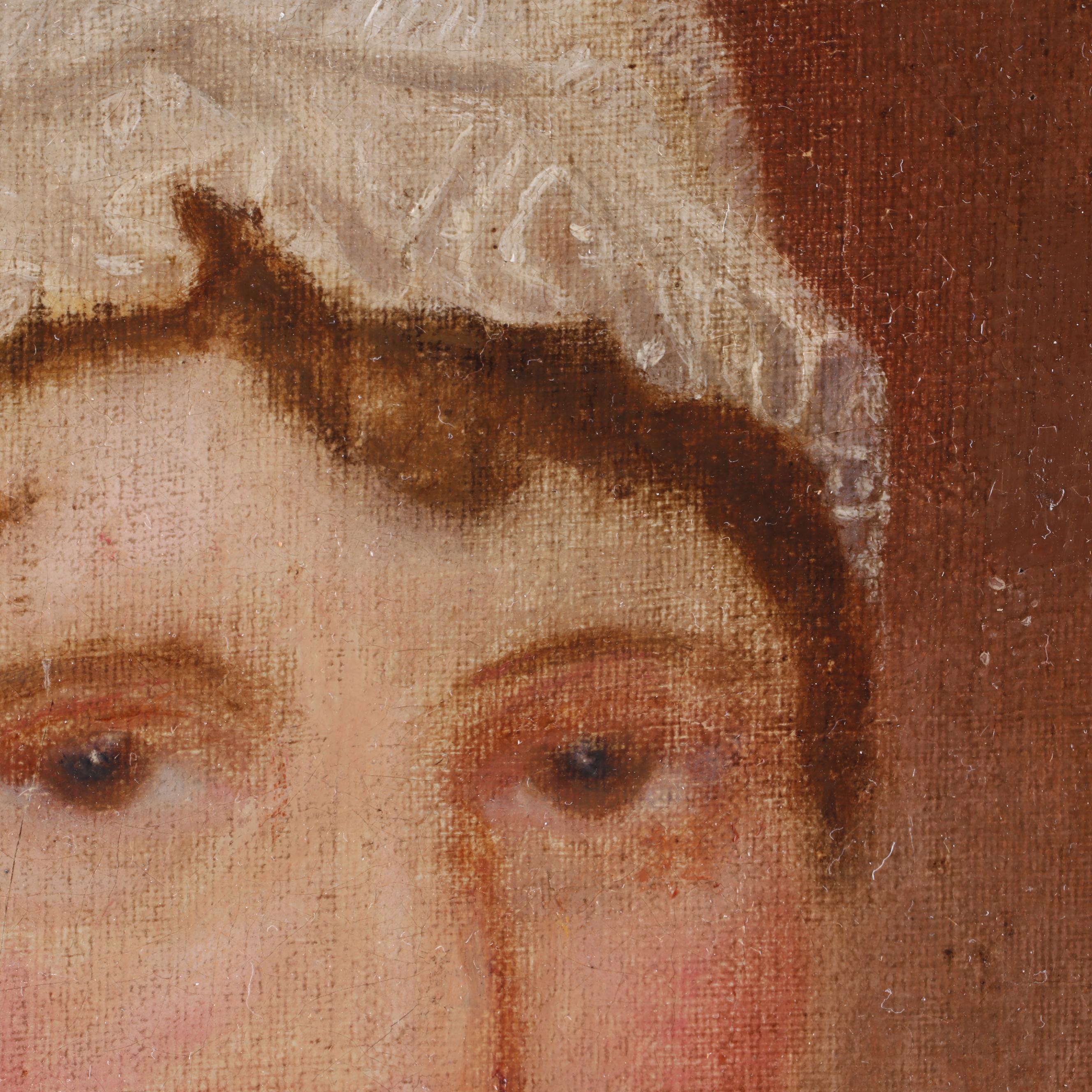 18th Century Portrait Oil Painting