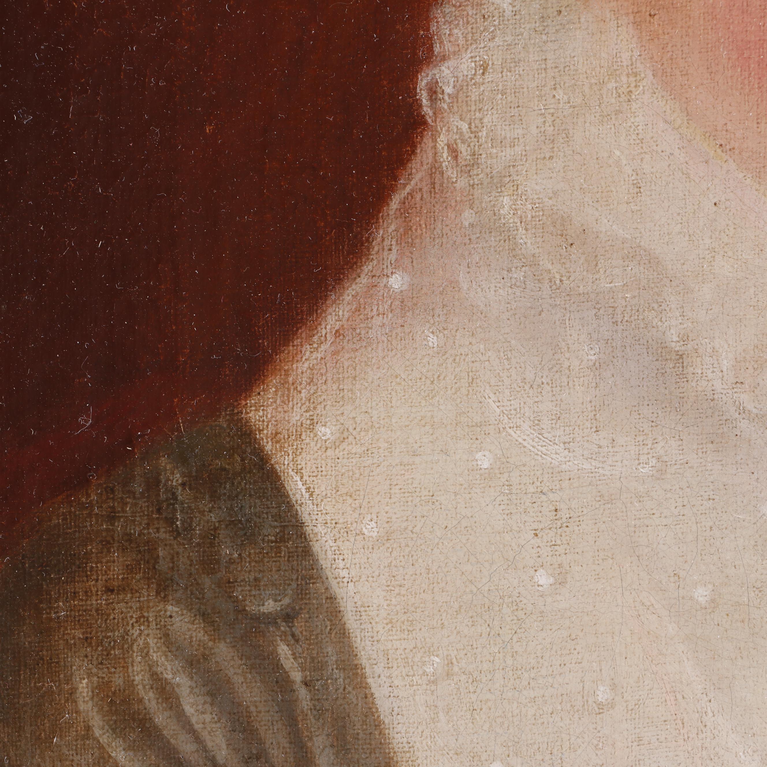 18th Century Portrait Oil Painting