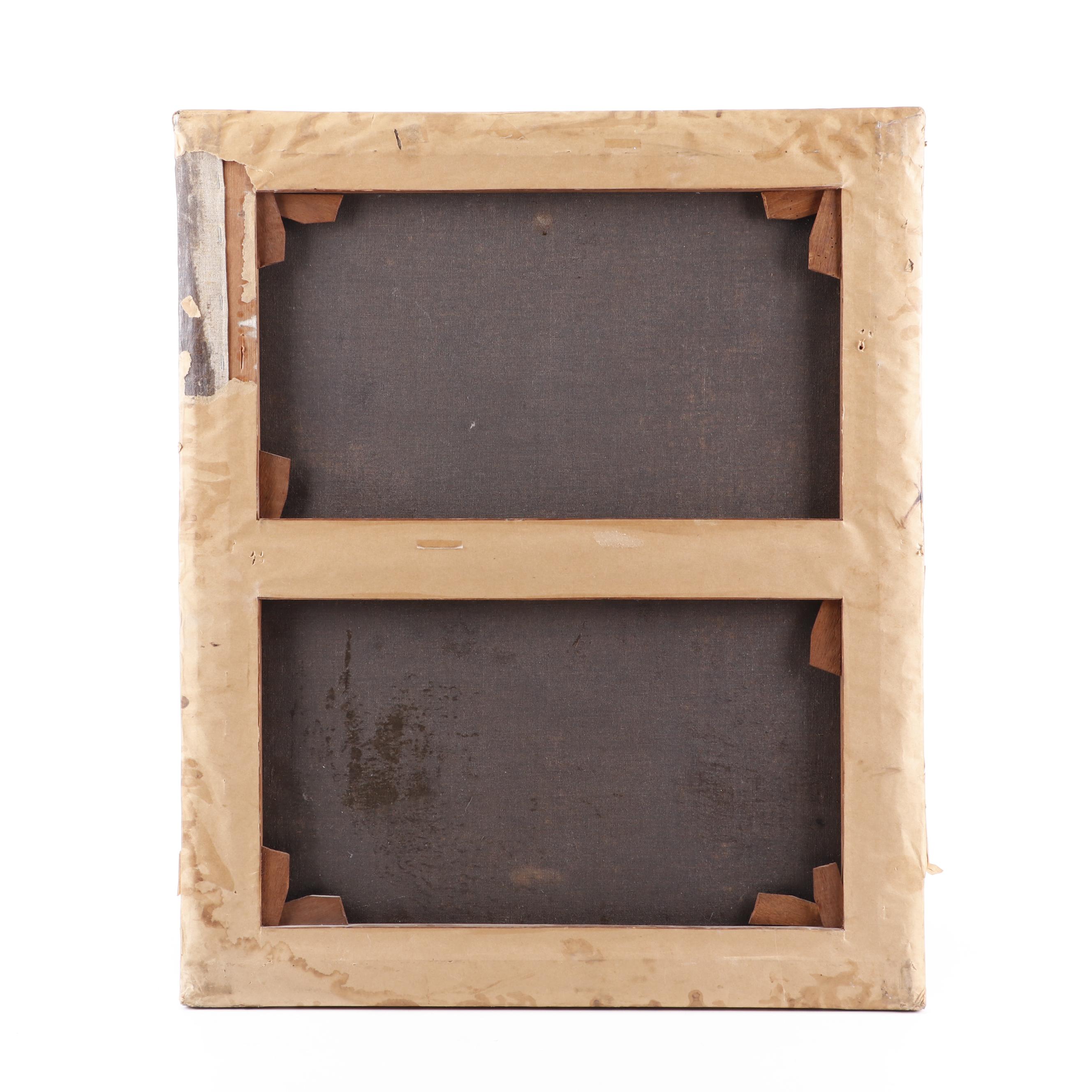 18th Century Portrait Oil Painting