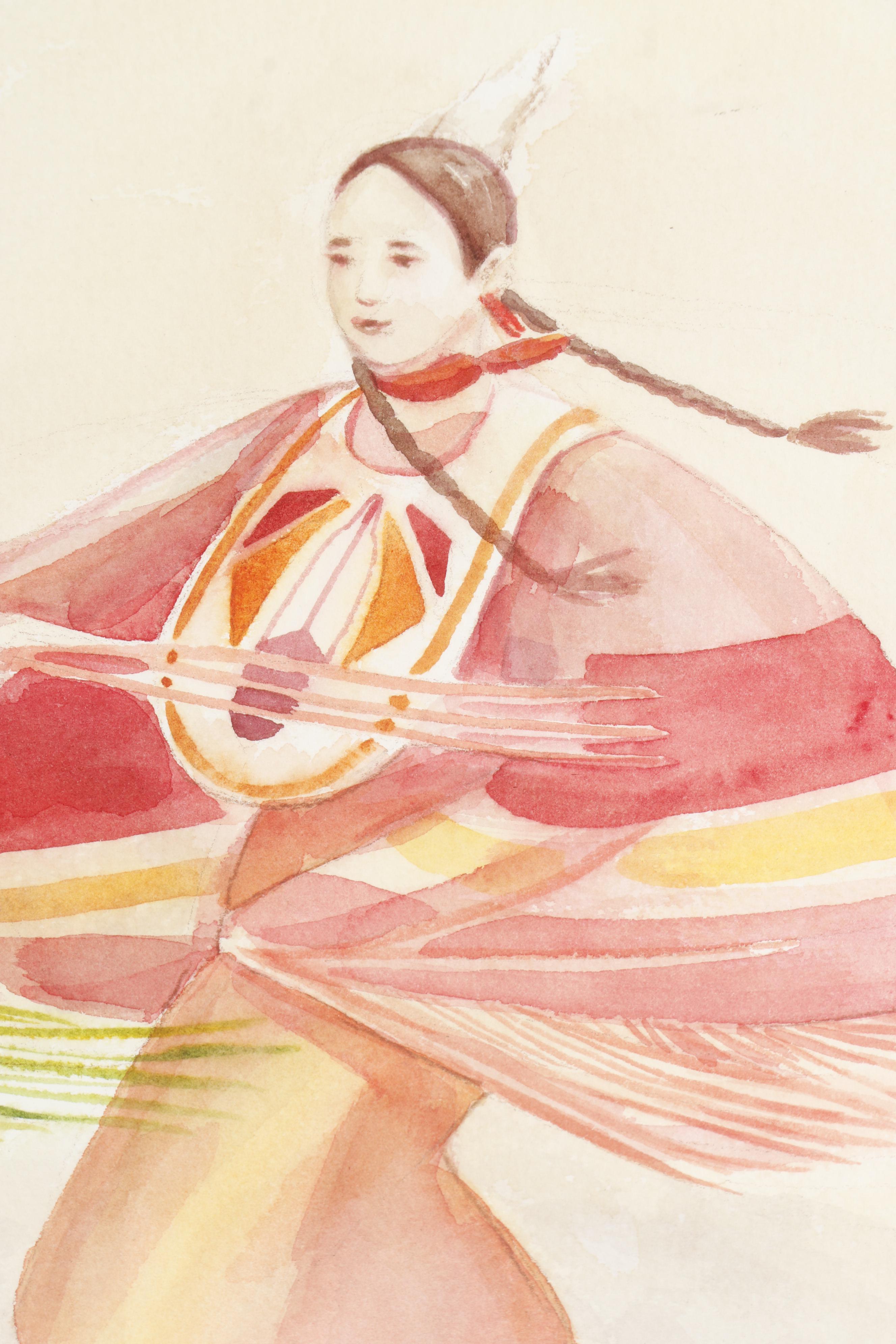 Daniel B. Ramirez Watercolor Painting