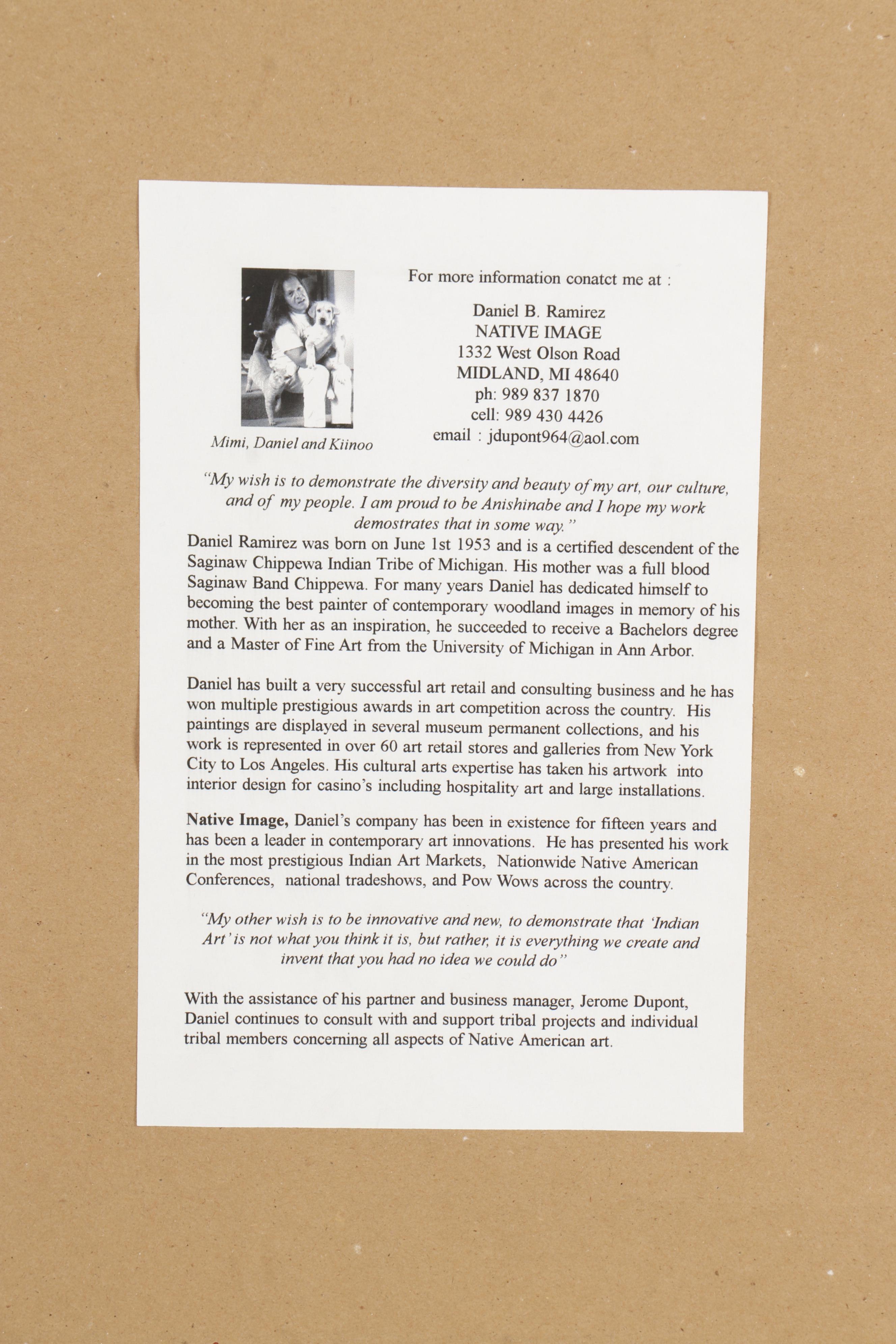 Daniel B. Ramirez Watercolor Painting