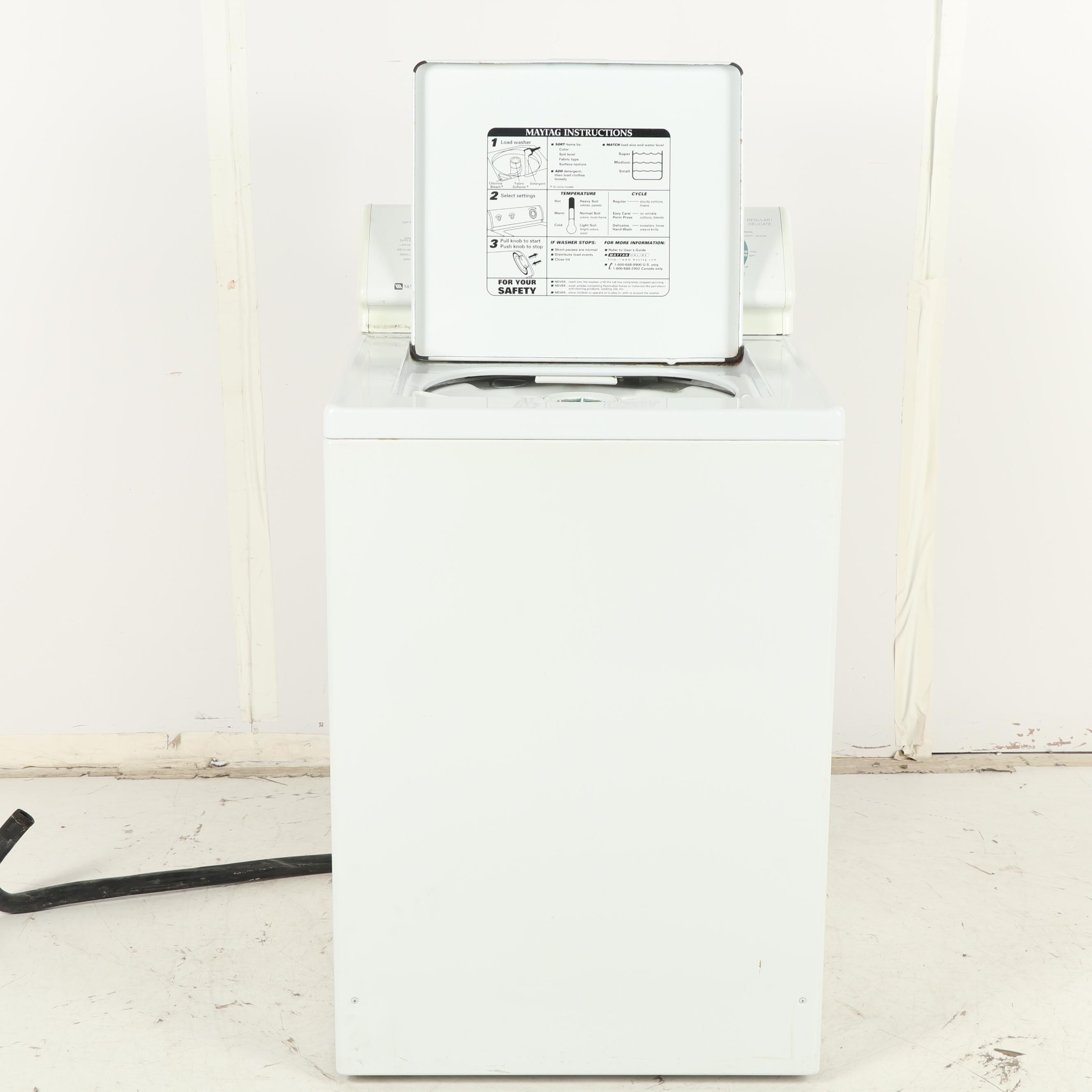 Maytag Quiet Plus II Electric Commercial Washer