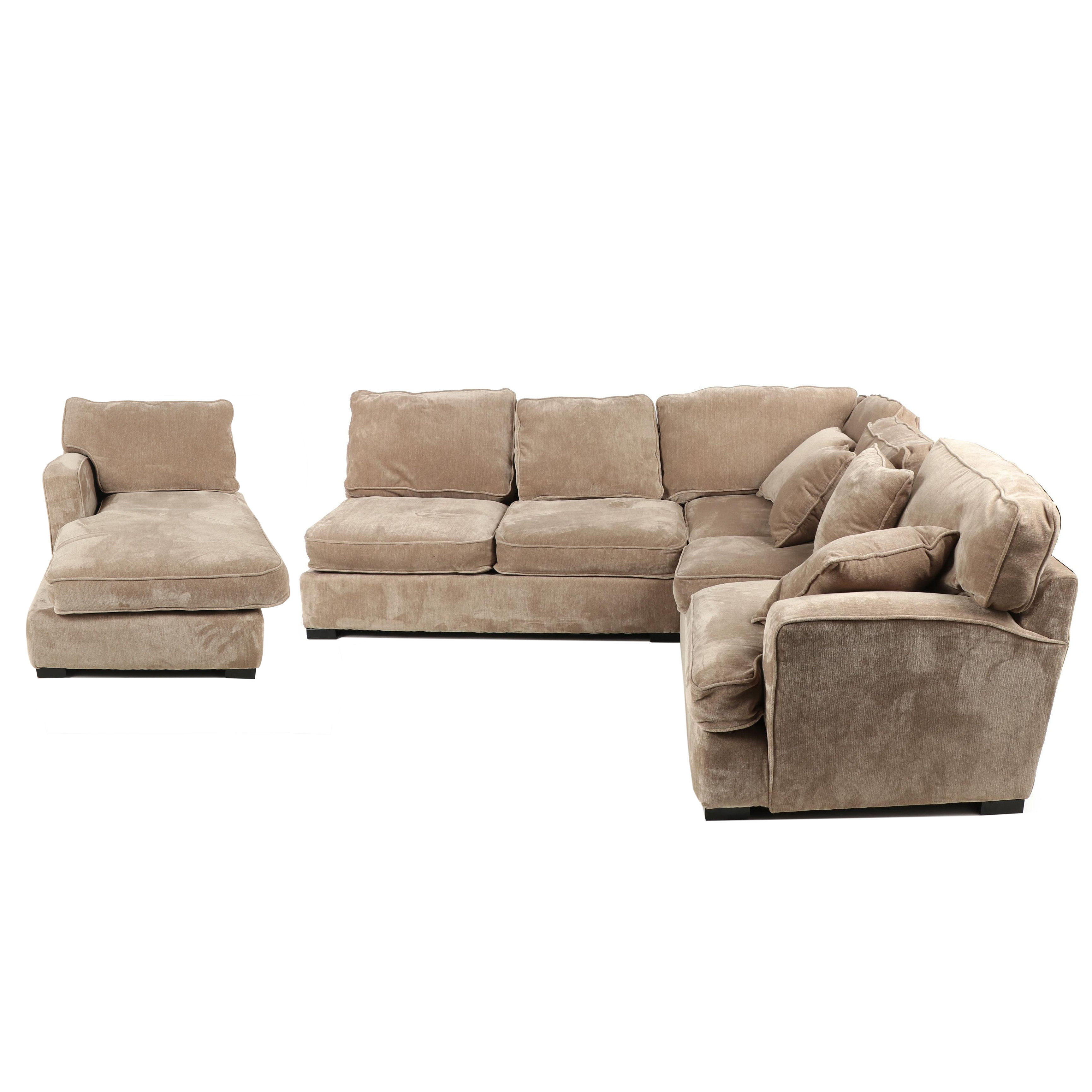 Robert Michael Ltd., Custom-Upholstered Sectional Sofa