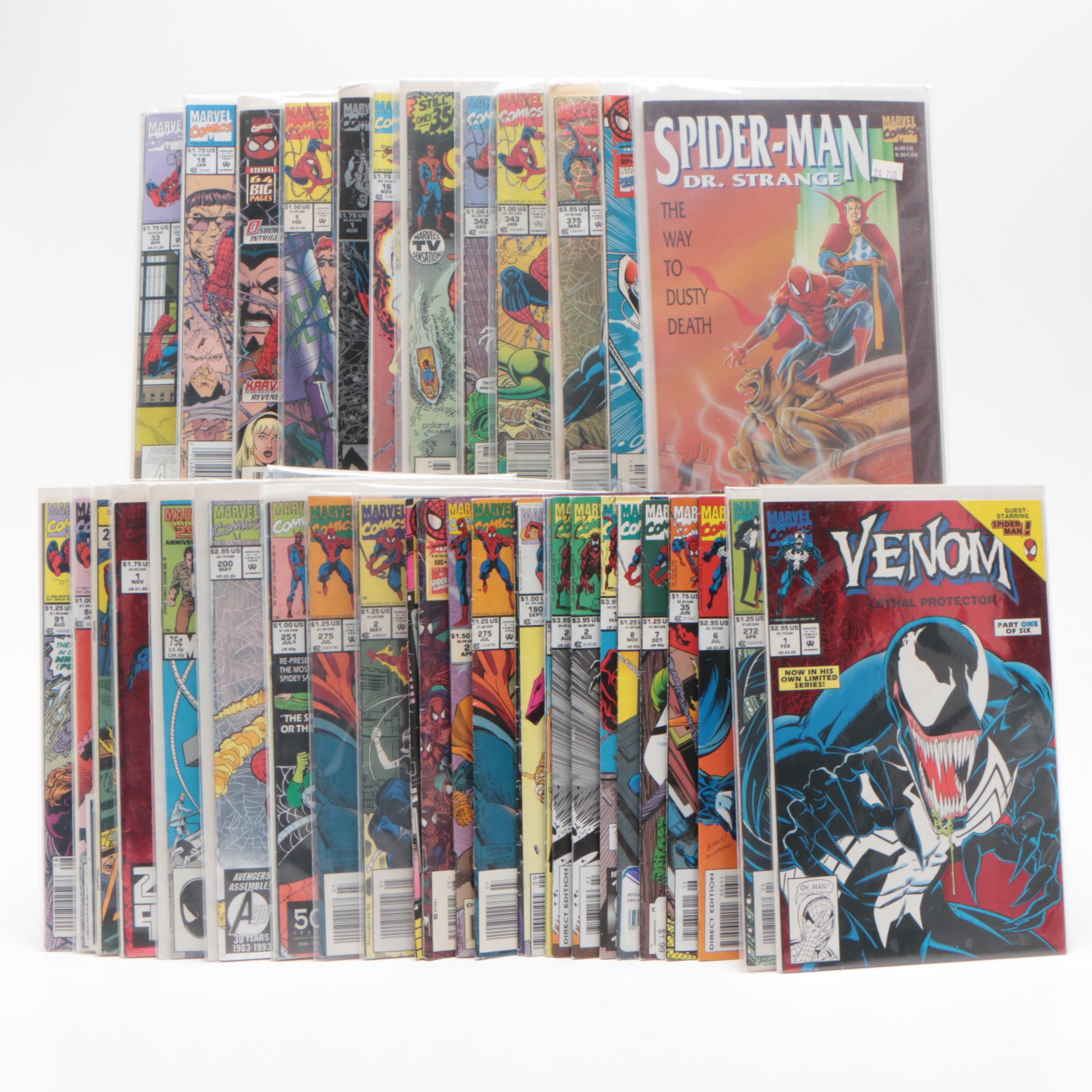 Marvel Bronze and Modern Age Spider-Man Comics including Collector's Editions