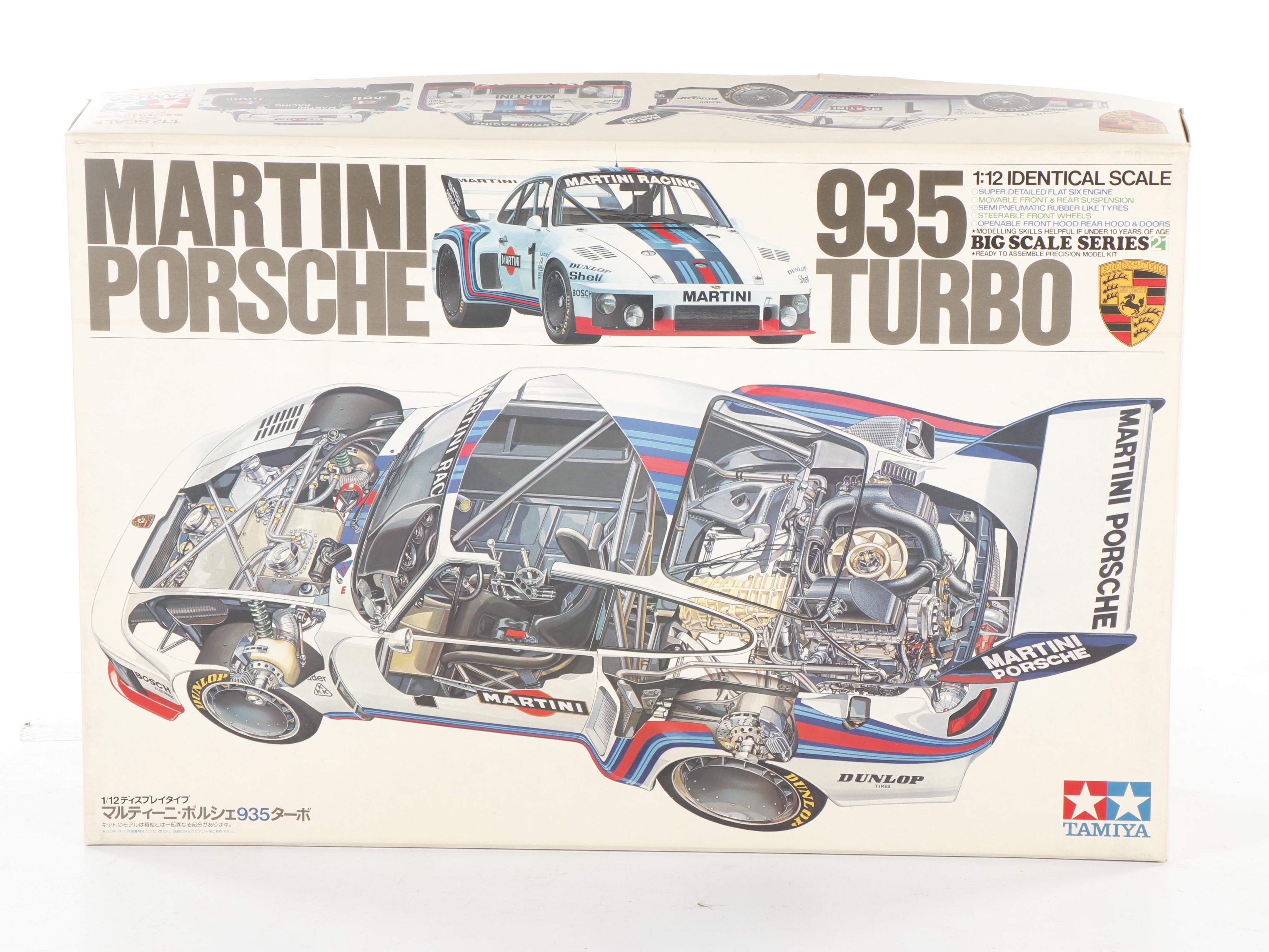 Pocher and Tamiya Model Car Kits