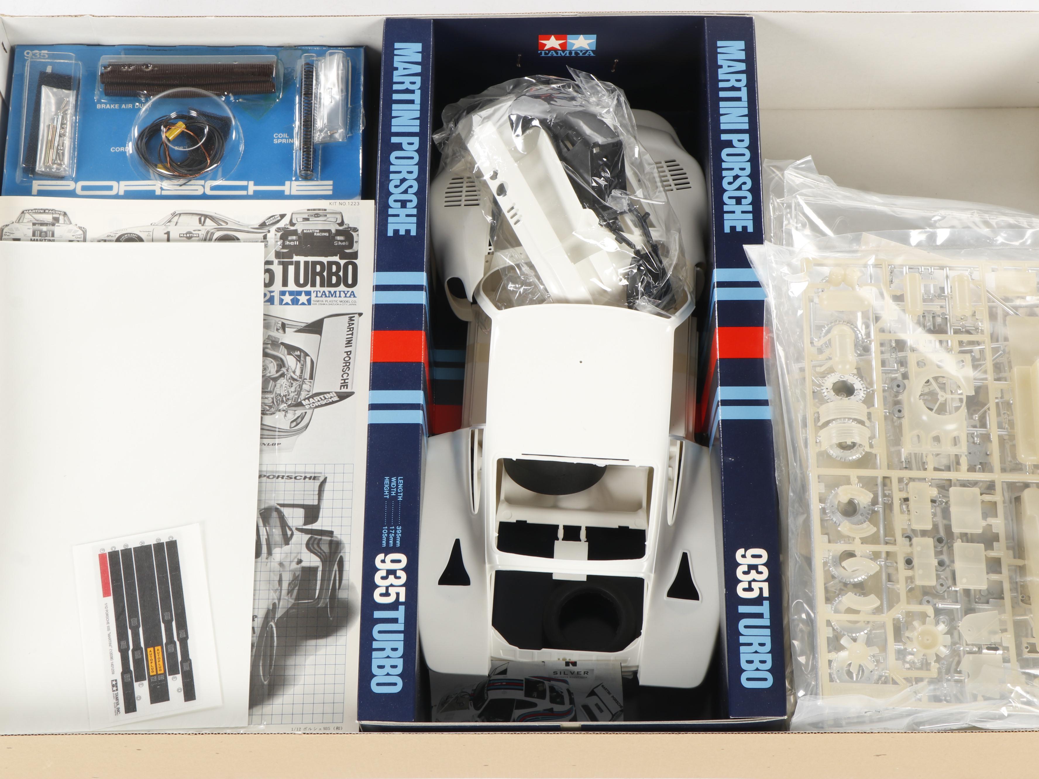 Pocher and Tamiya Model Car Kits