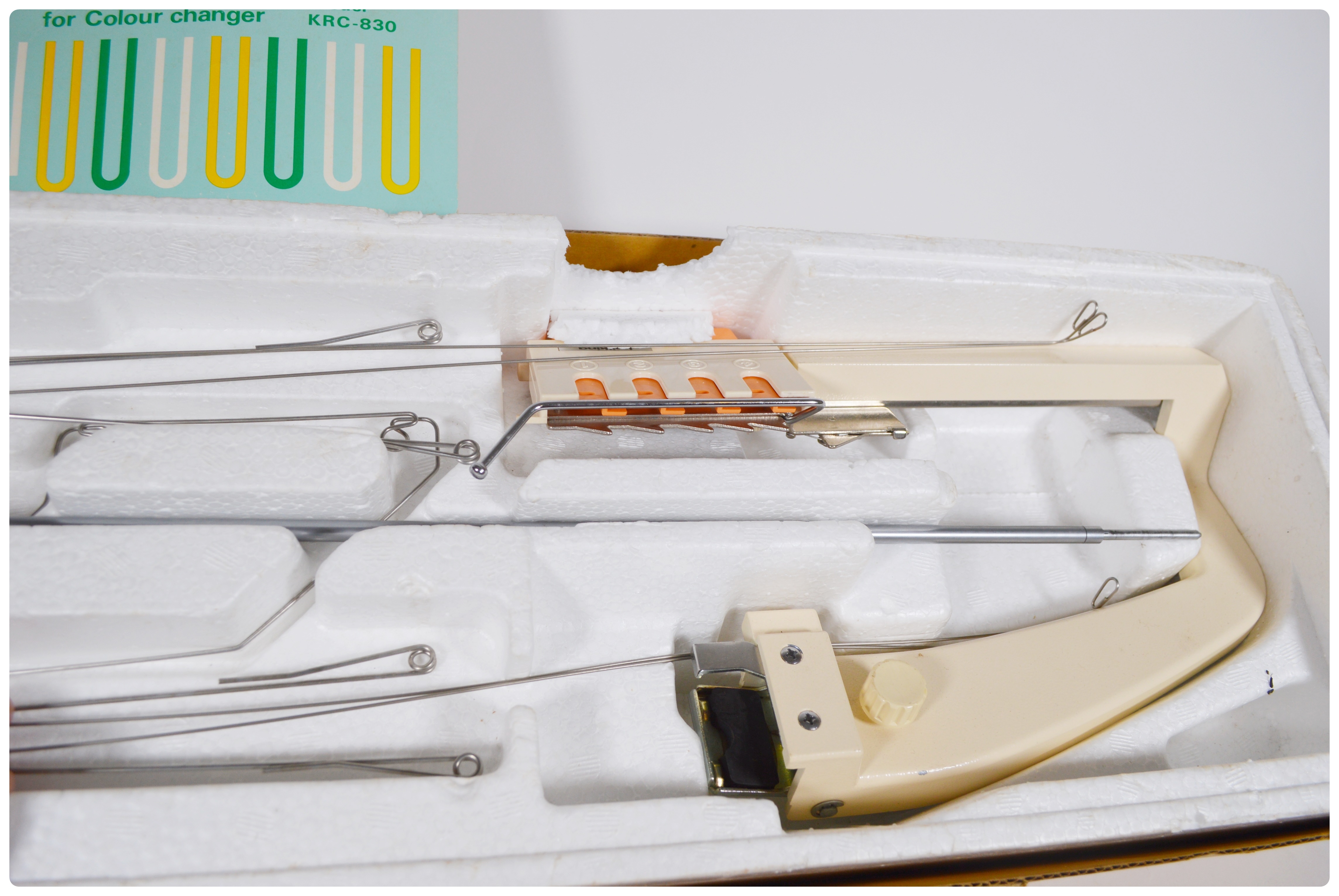 Brother Knitting Machine Double Bed Color Changer KRC-830