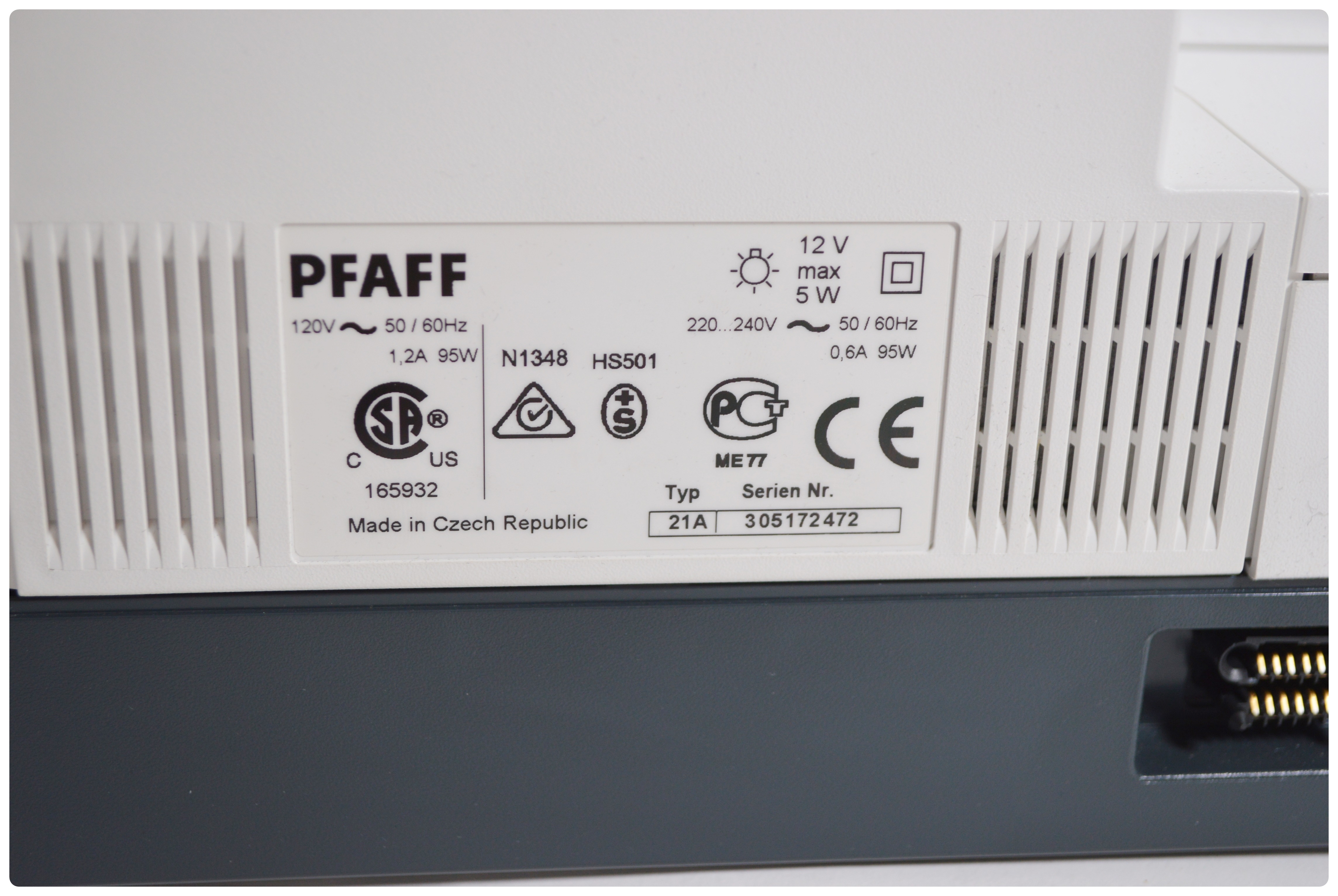 Pfaff Creative 2144 Sewing and Embroidery Machine and Accessories