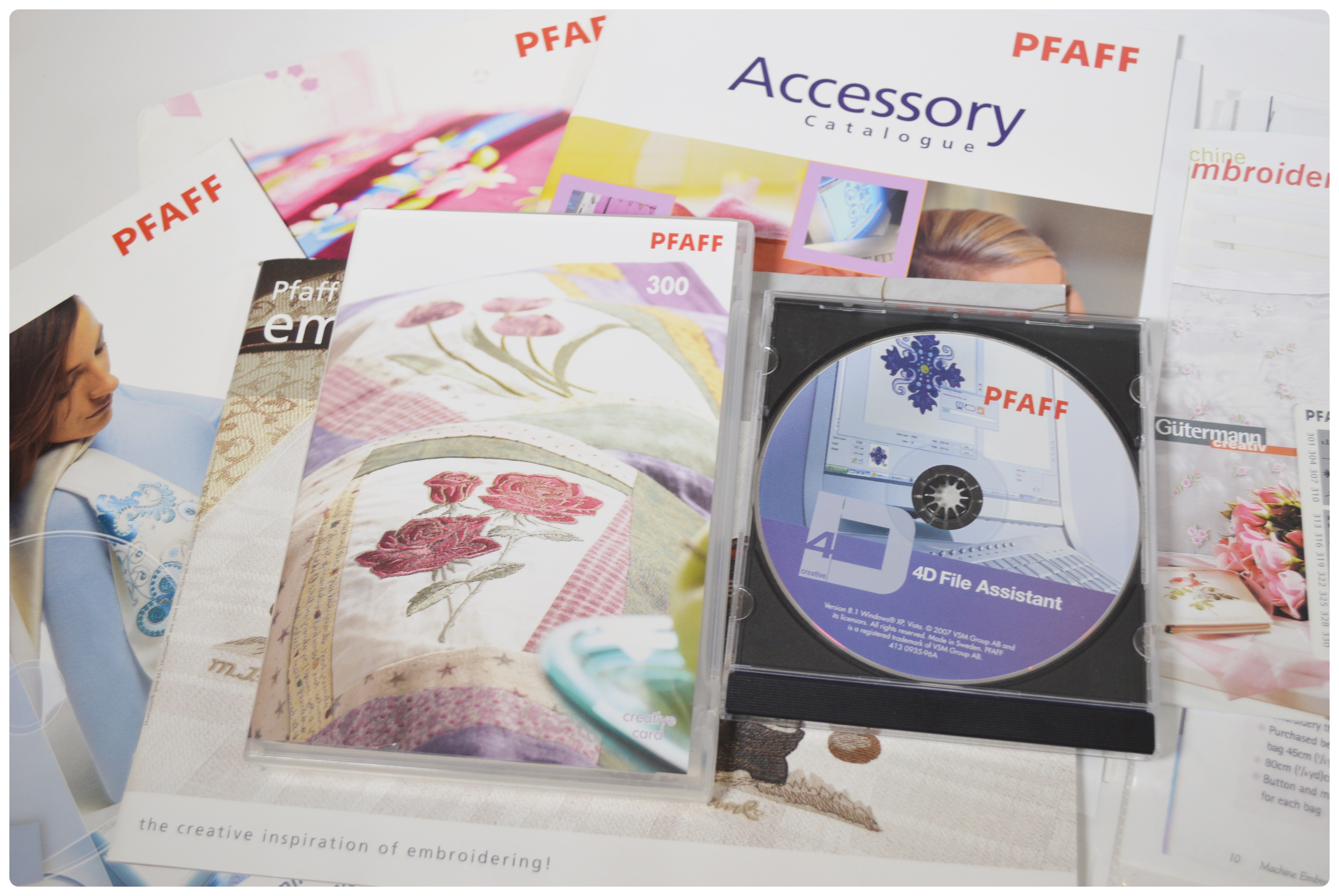 Pfaff Creative 2144 Sewing and Embroidery Machine and Accessories