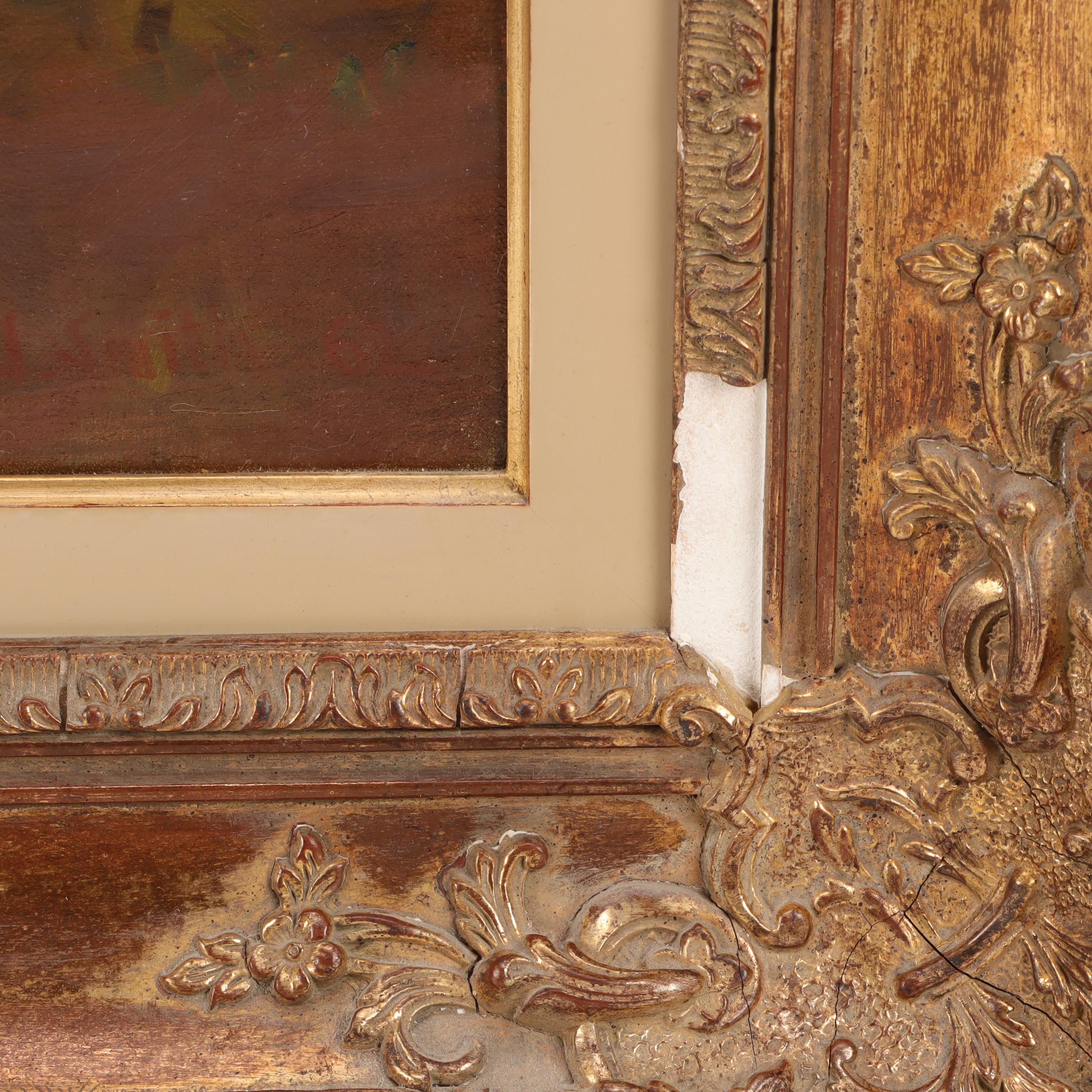 Robert J. Smith Landscpae Oil Painting