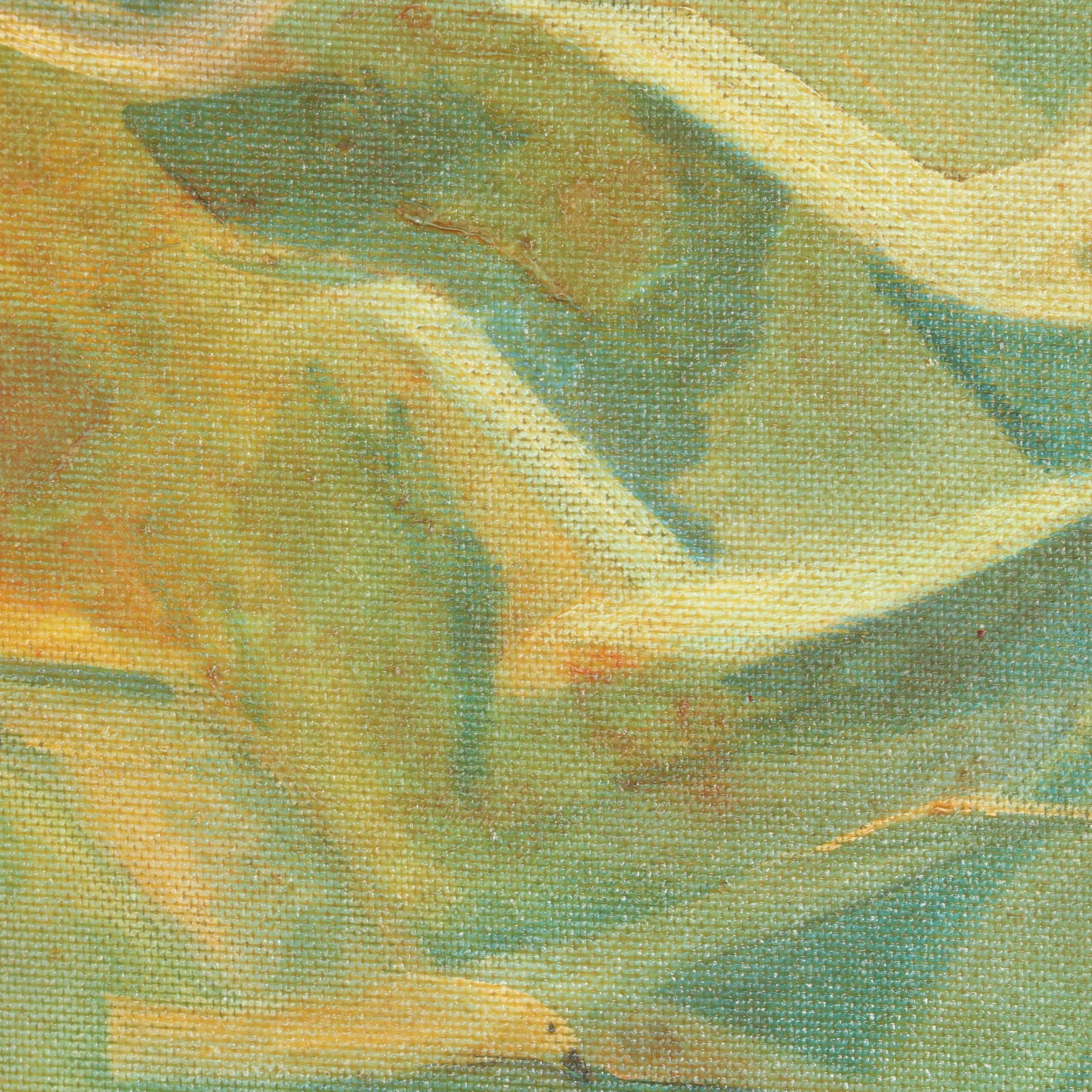 Fanita Lanier Oil Painting of Seagulls