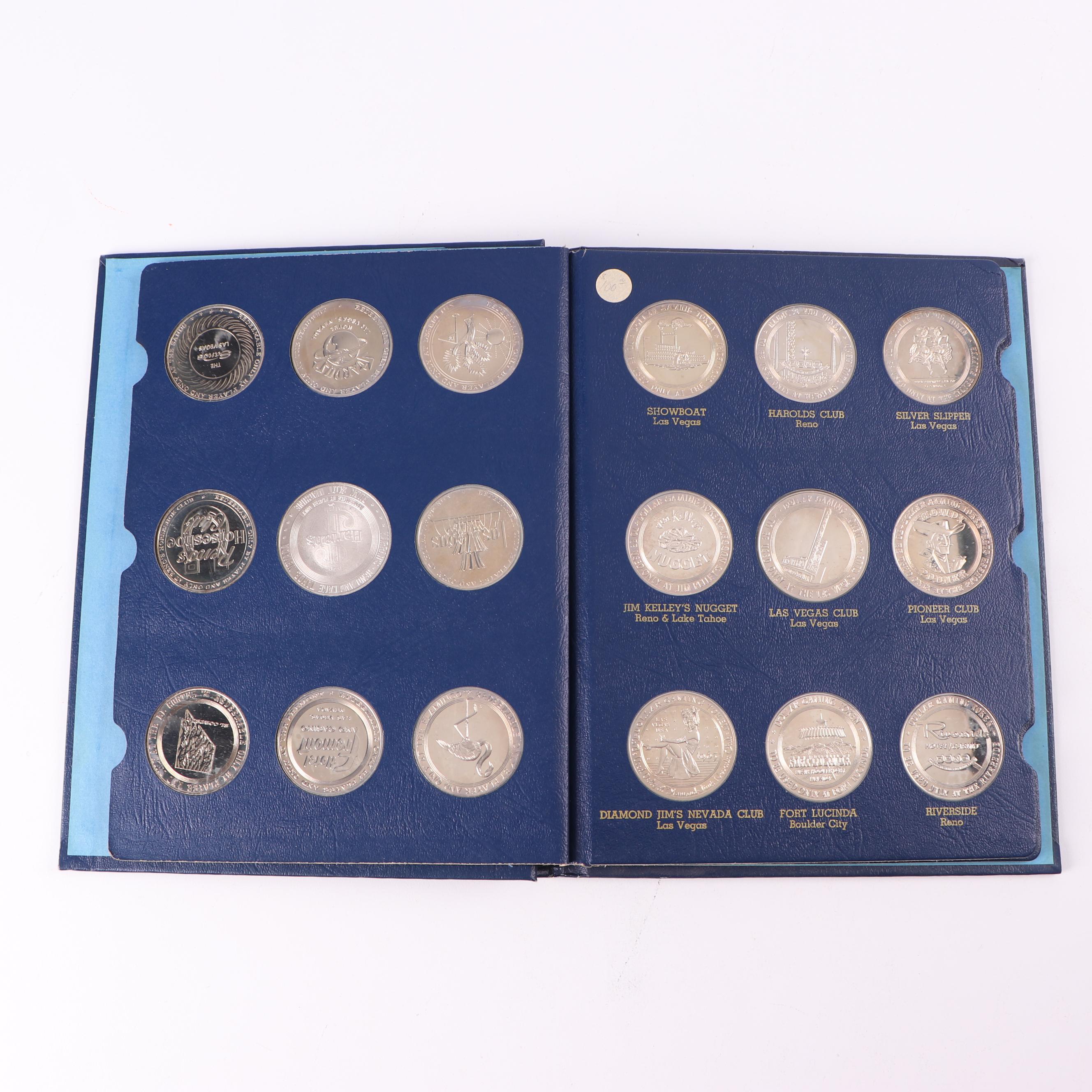 1965 Franklin Mint Dollar Gaming Tokens