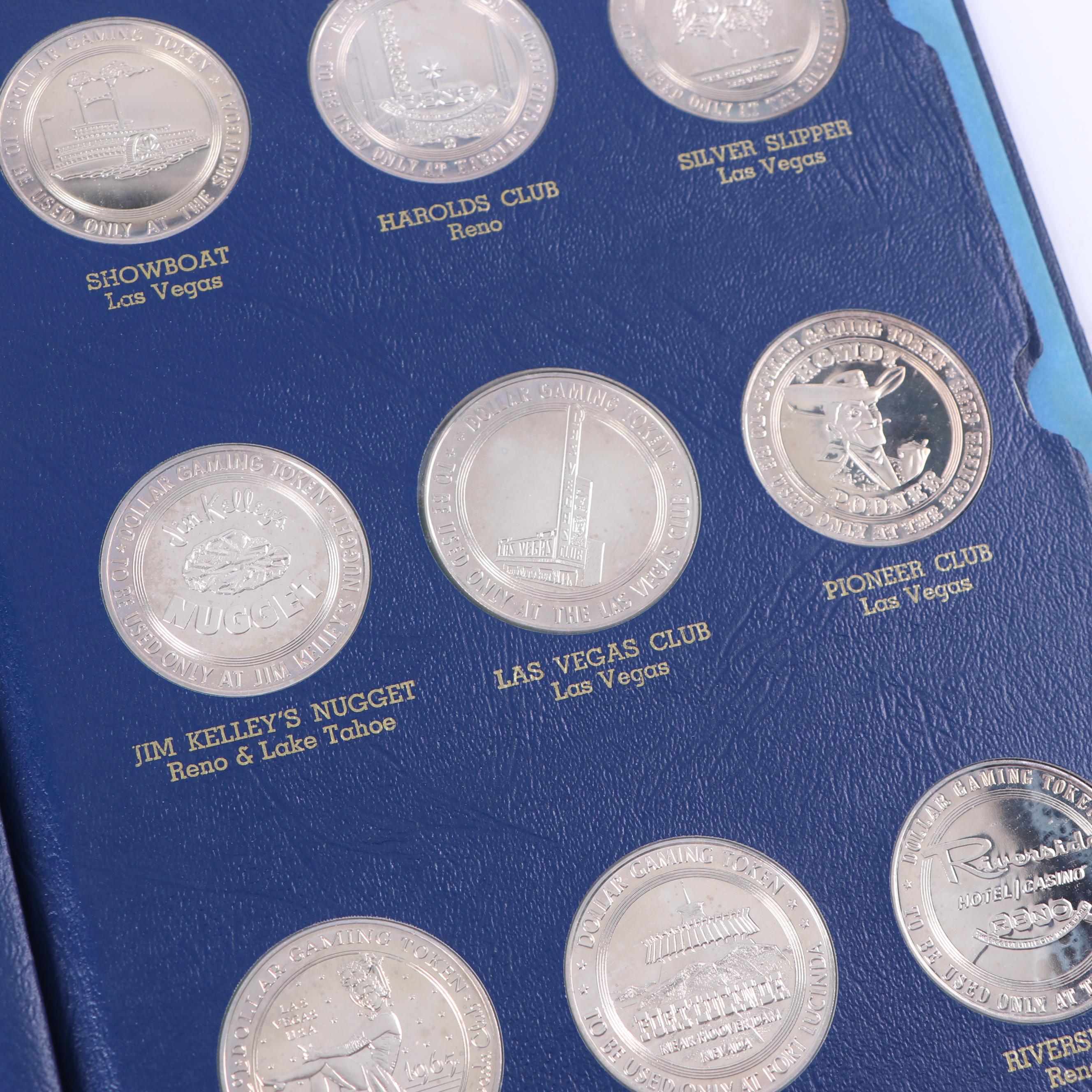 1965 Franklin Mint Dollar Gaming Tokens