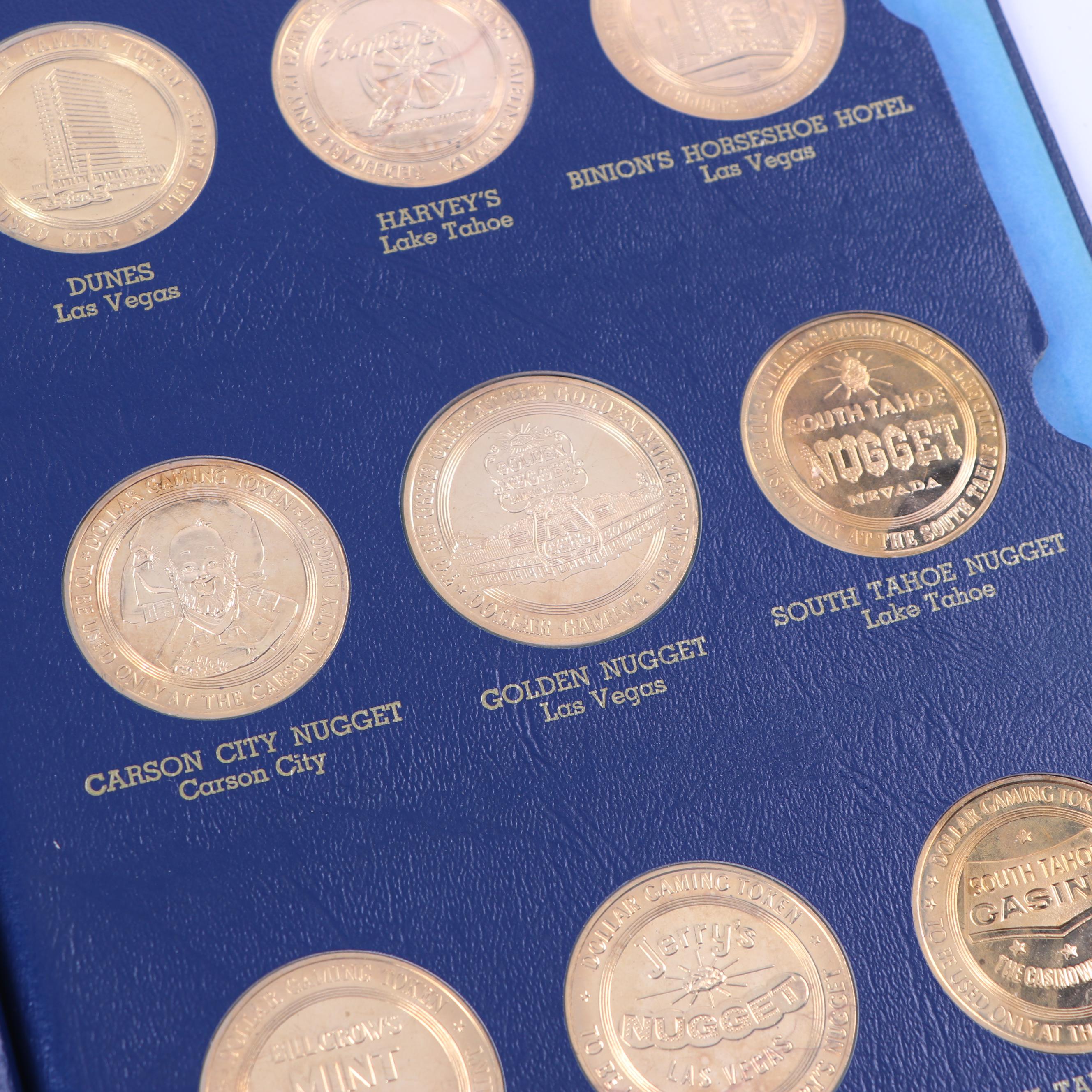 1965 Franklin Mint Dollar Gaming Tokens