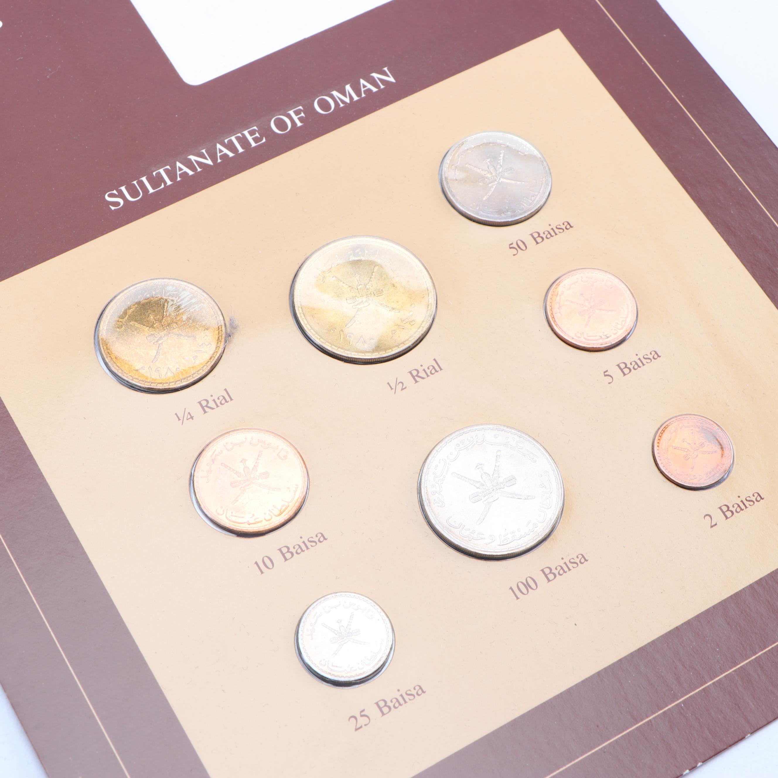 Franklin Mint "Coin Sets of All Nations" with Stamps Volumes 1 and 3