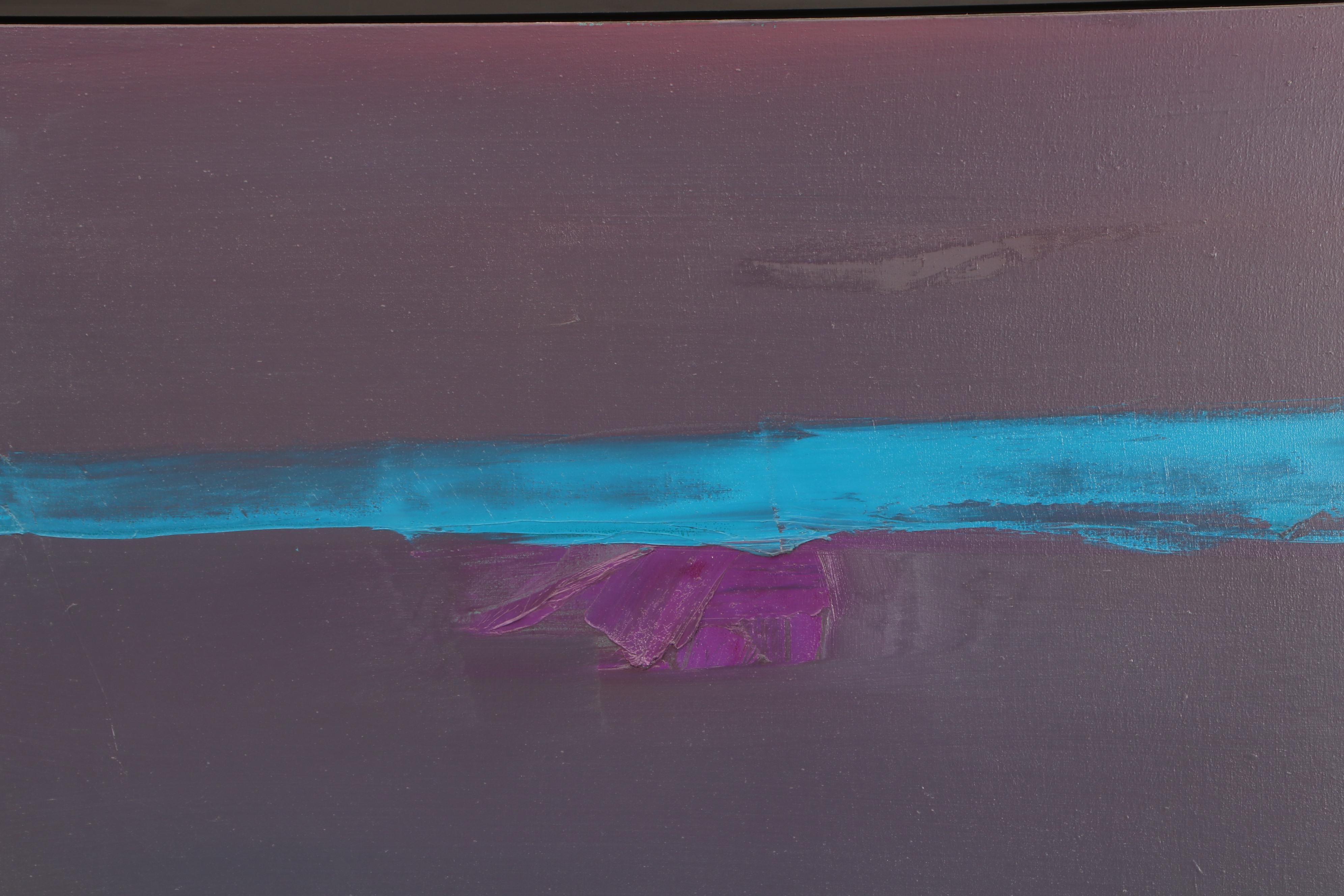 Alfred L. Bright Abstract Oil Painting