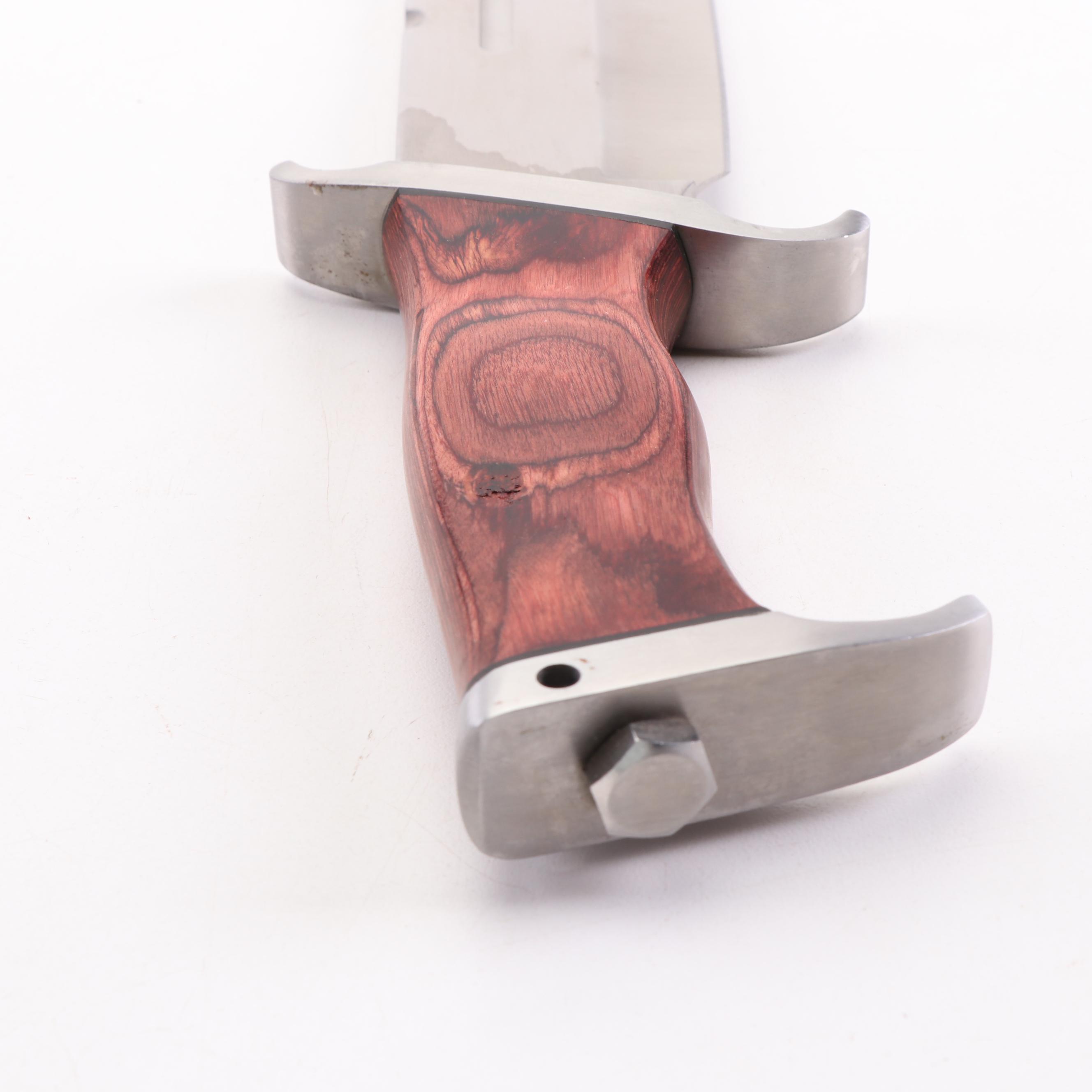 Hibben IV Combat Machete with Hardwood Handle