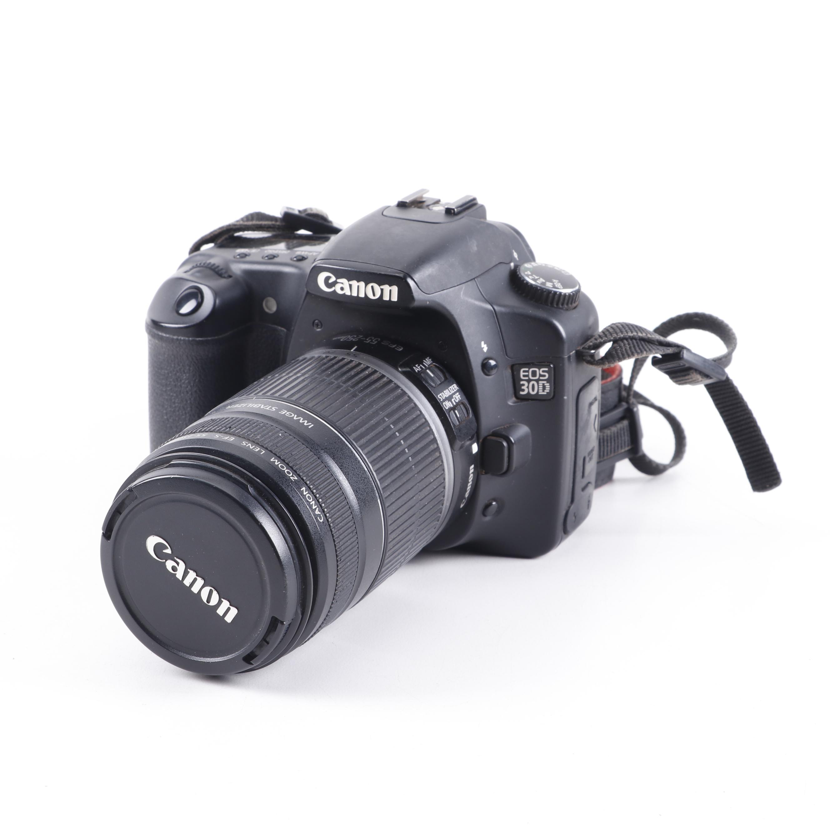 Canon EOS 30D Camera with Accessories