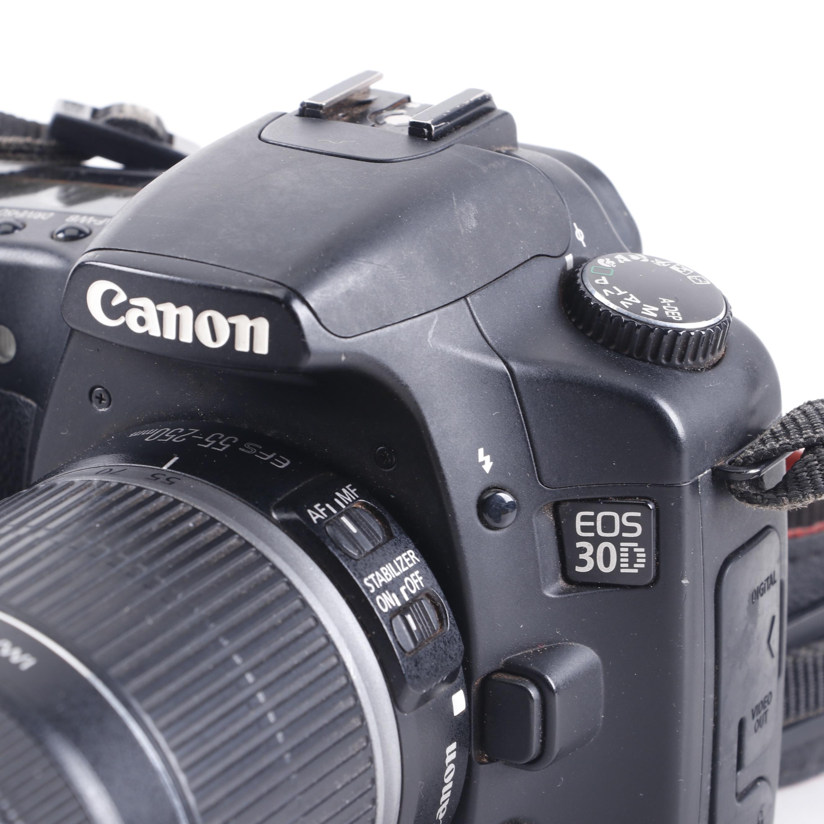Canon EOS 30D Camera with Accessories