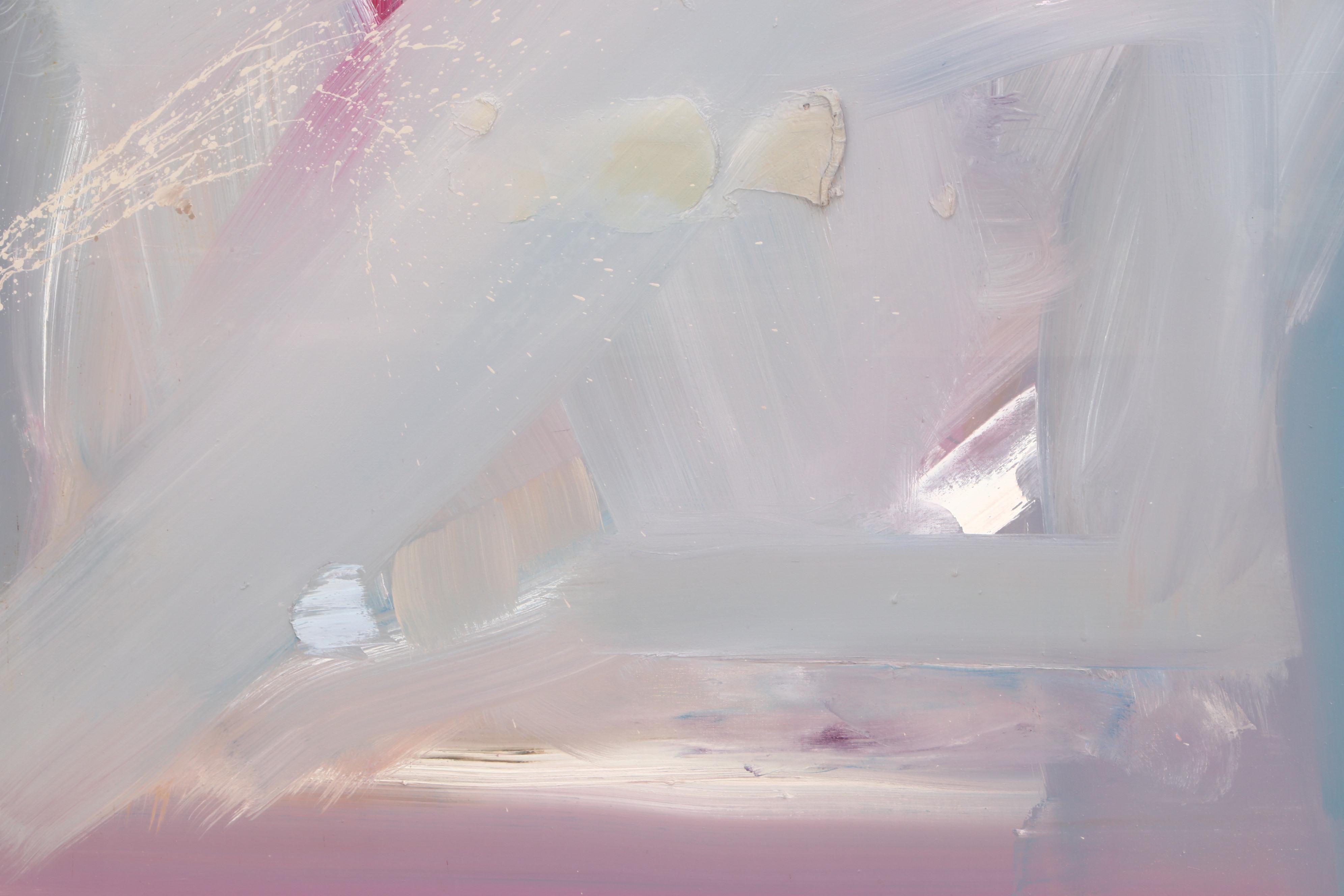 Alfred L. Bright Abstract Oil Painting