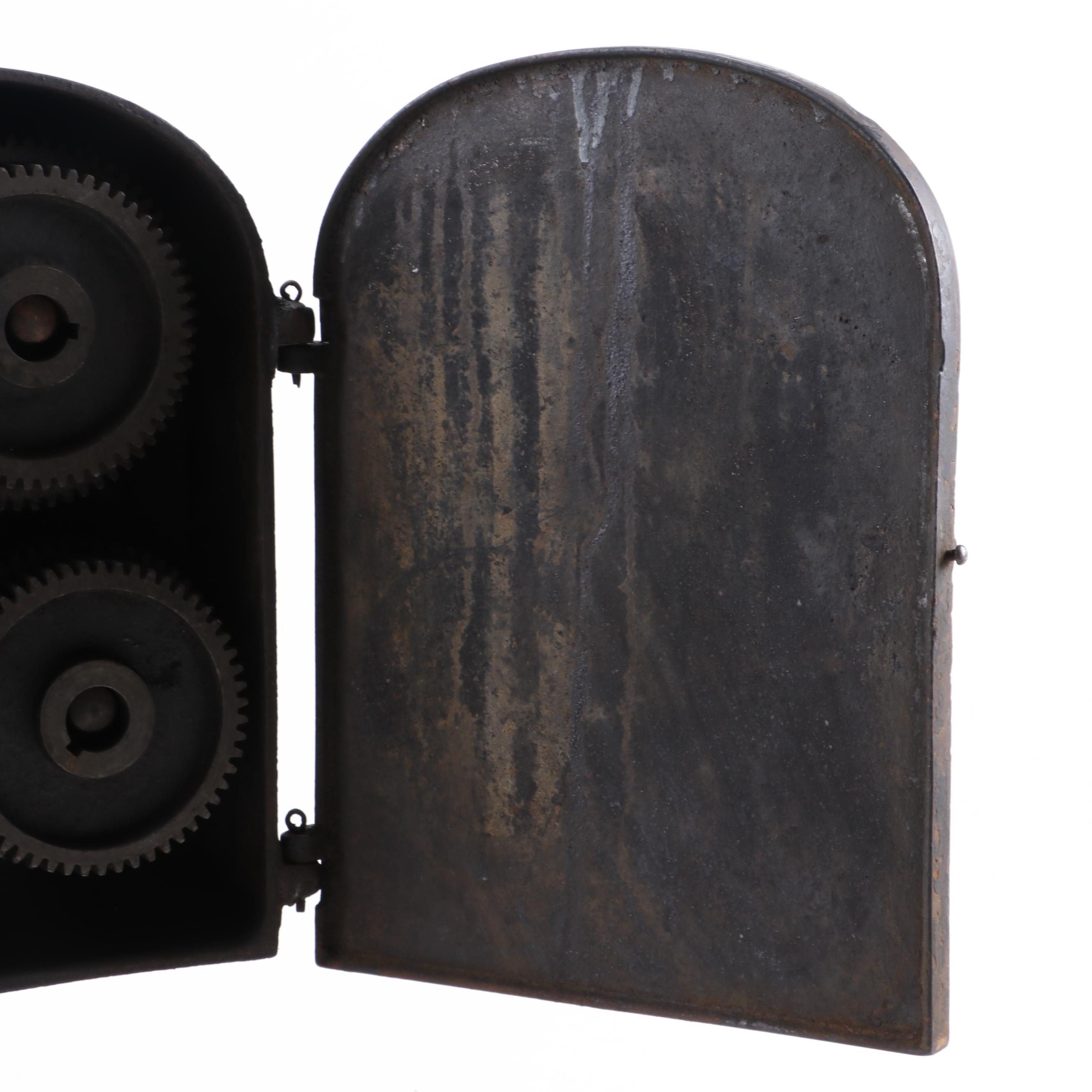 F.E. Reed & Co. Cast Iron Gear Box, Early 20th Century