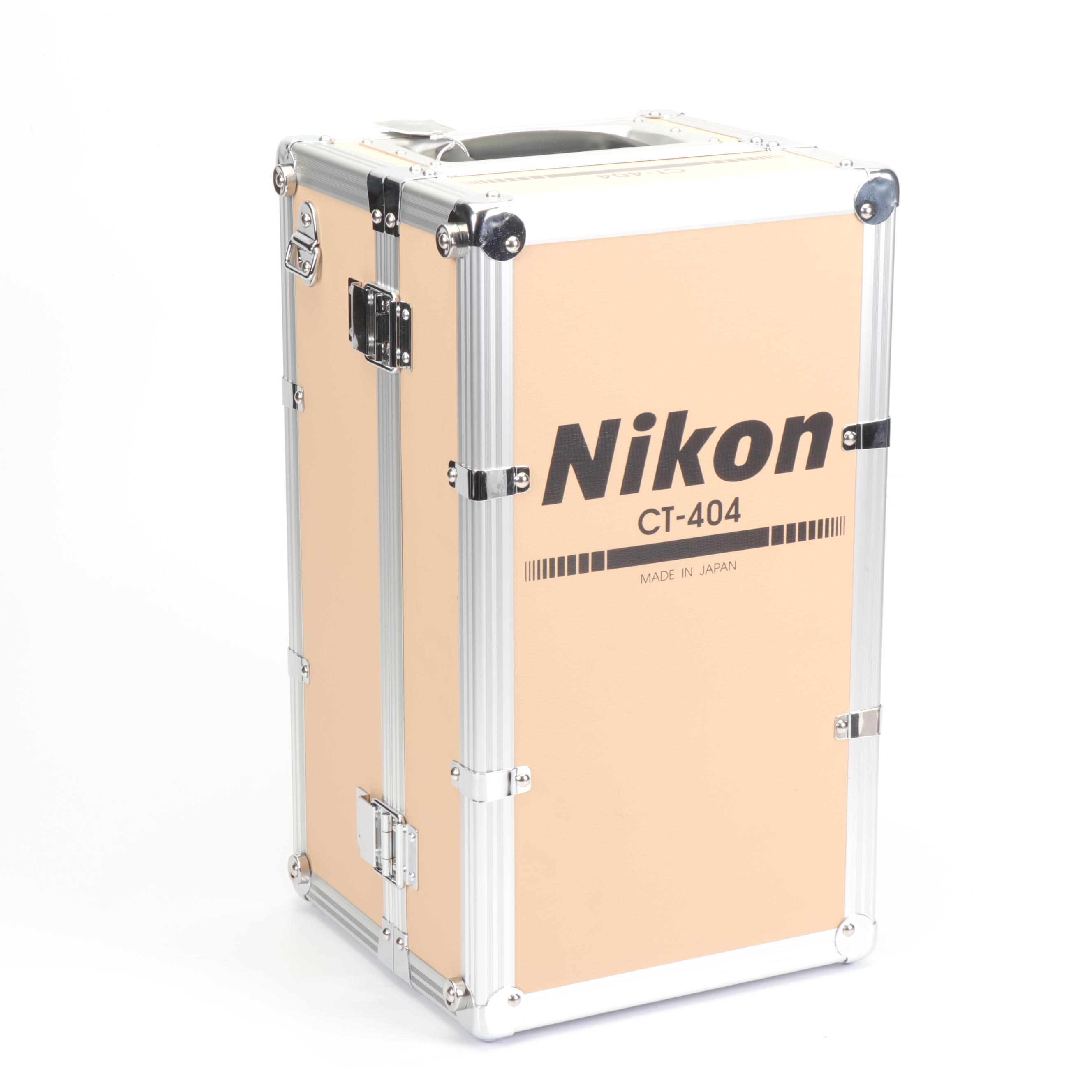 Nikon N AF-S Nikkor 400mm Lens with CT-404 Trunk Case