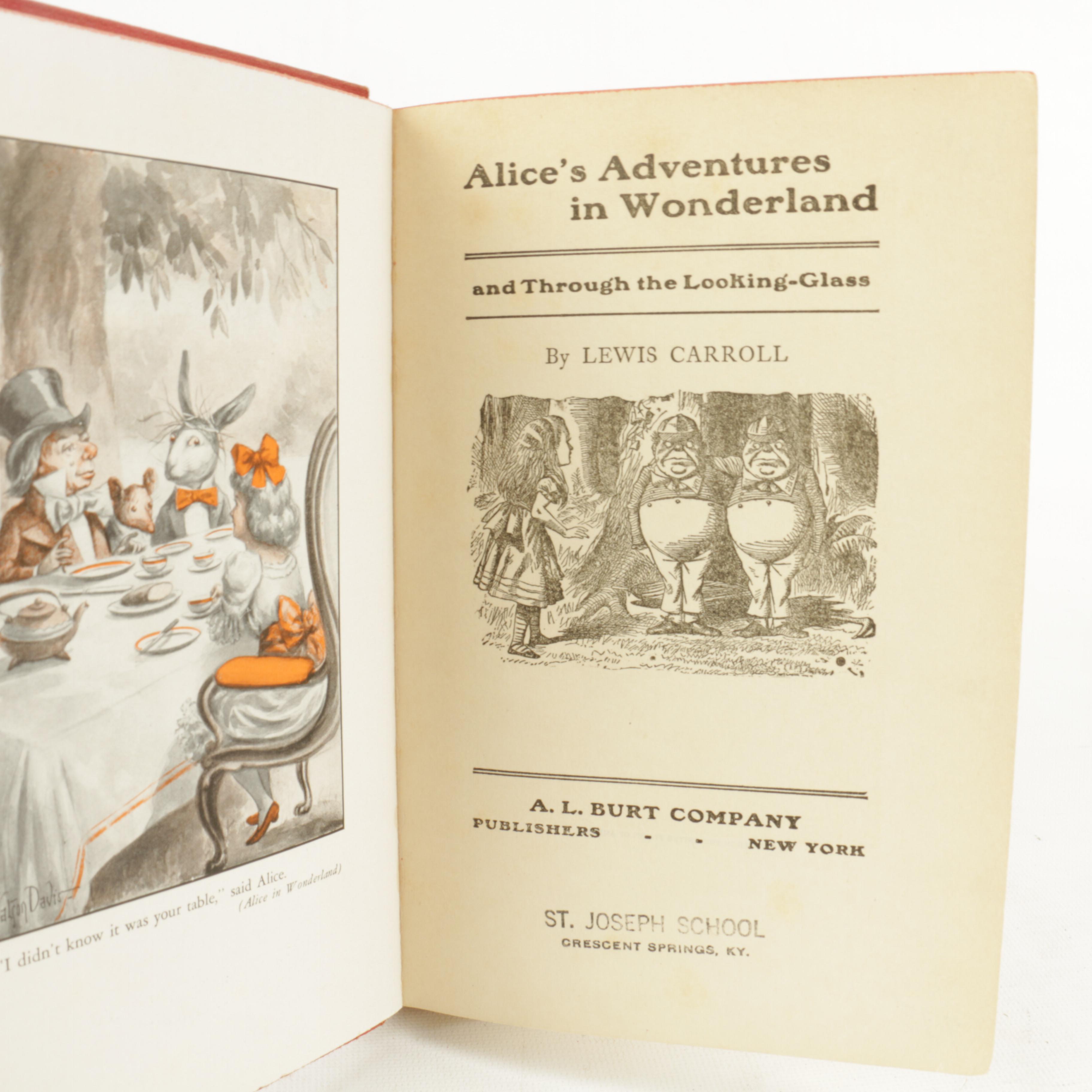 Lewis Carrol "Alice in Wonderland" Book Collection
