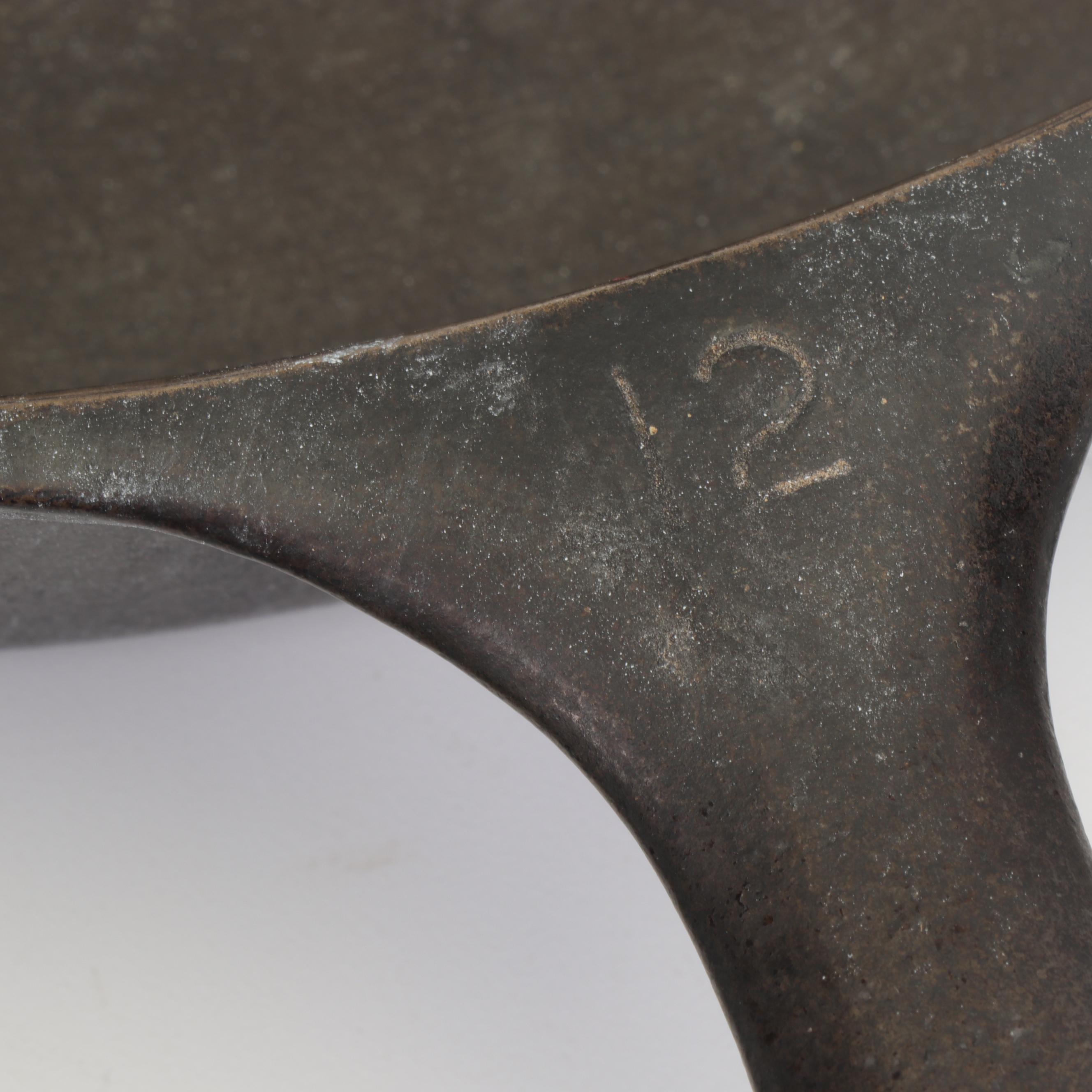 Griswold and Wagner Ware Cast Iron Skillets, Vintage