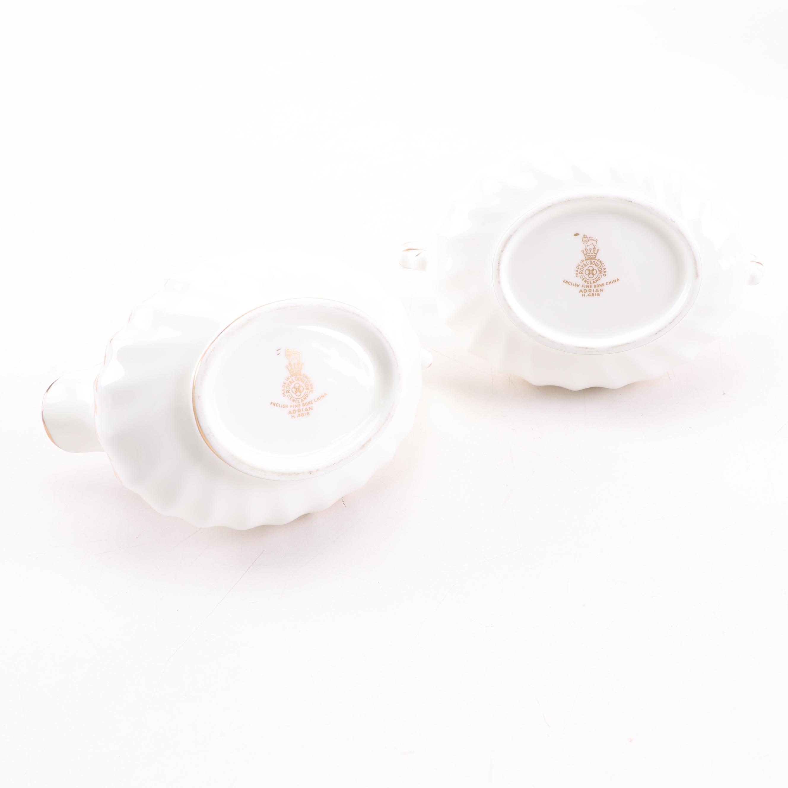 Royal Doulton "Adrian" Porcelain Dinnerware, Mid-Century