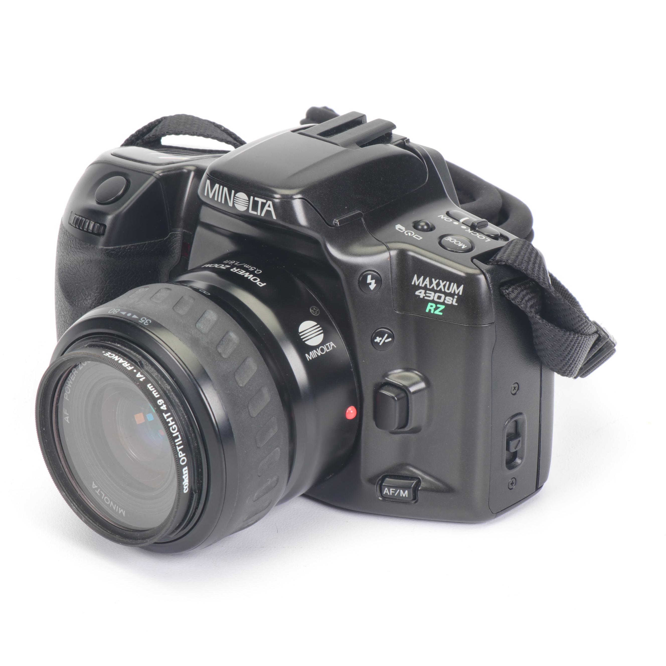 Minolta Maxxum RZ430si RZ Camera with AF 35-80 Lens