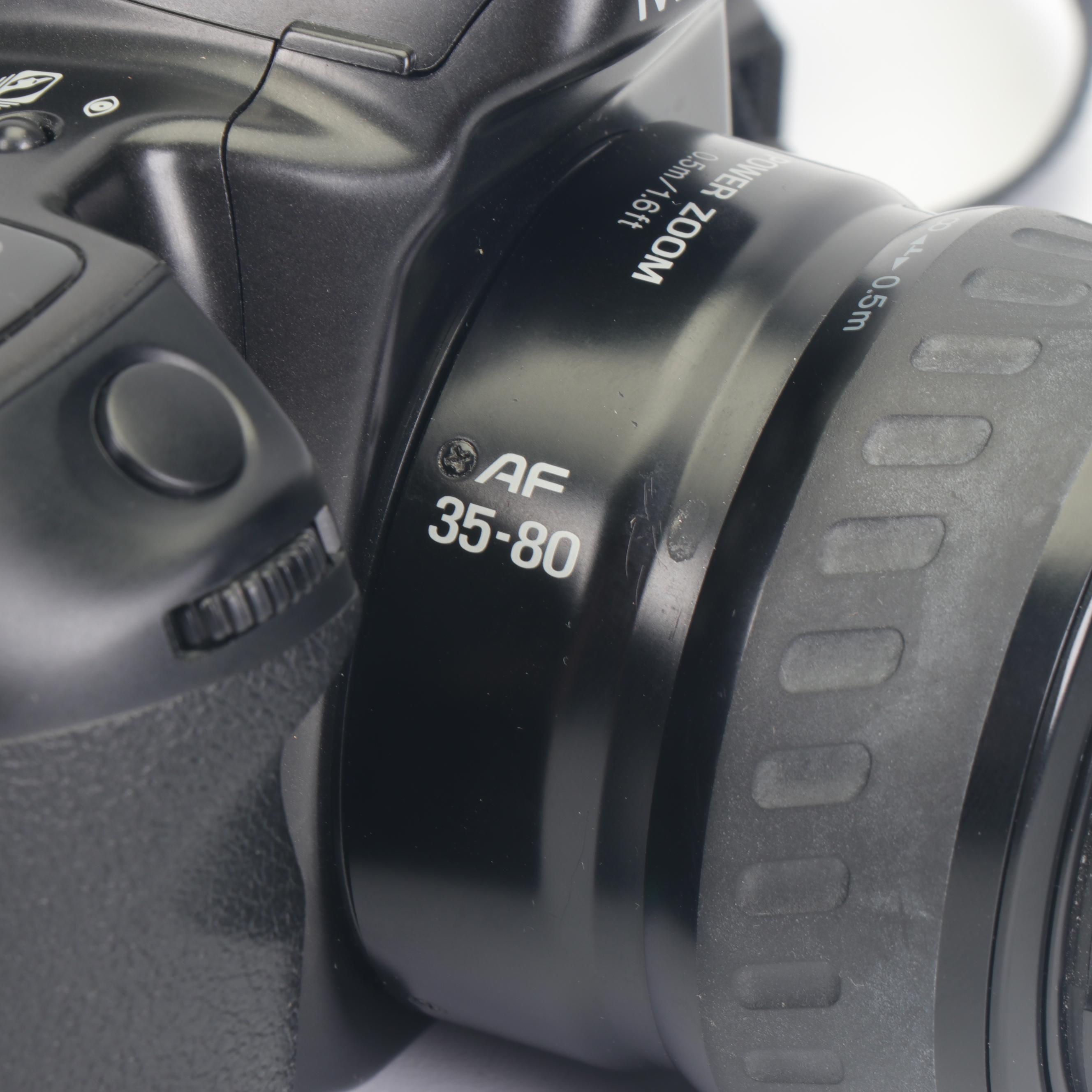 Minolta Maxxum RZ430si RZ Camera with AF 35-80 Lens