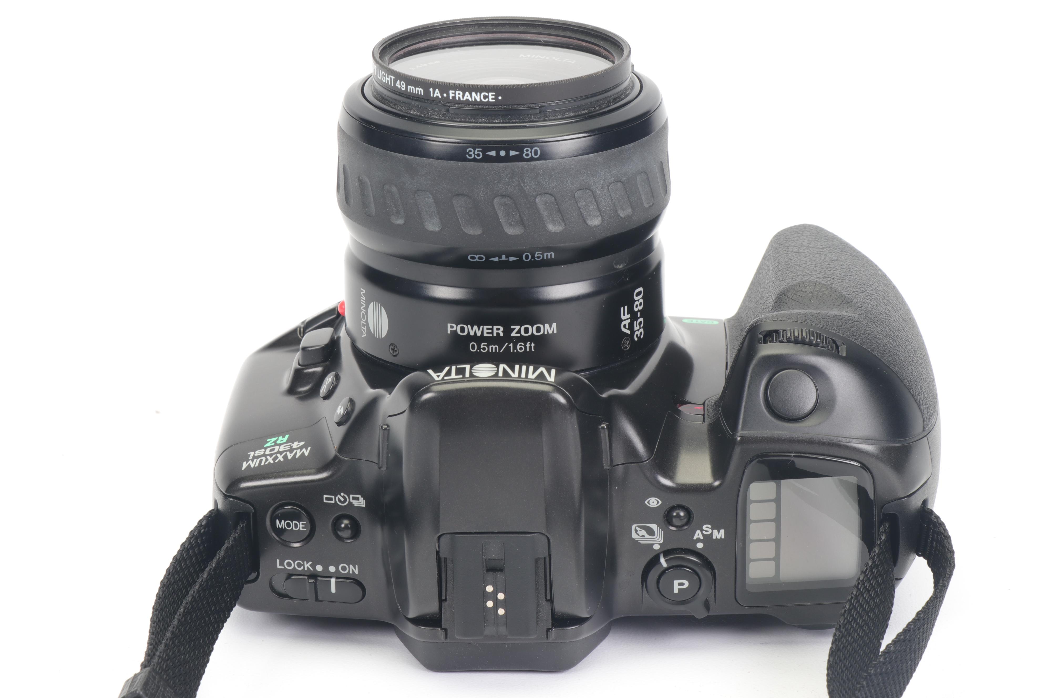 Minolta Maxxum RZ430si RZ Camera with AF 35-80 Lens