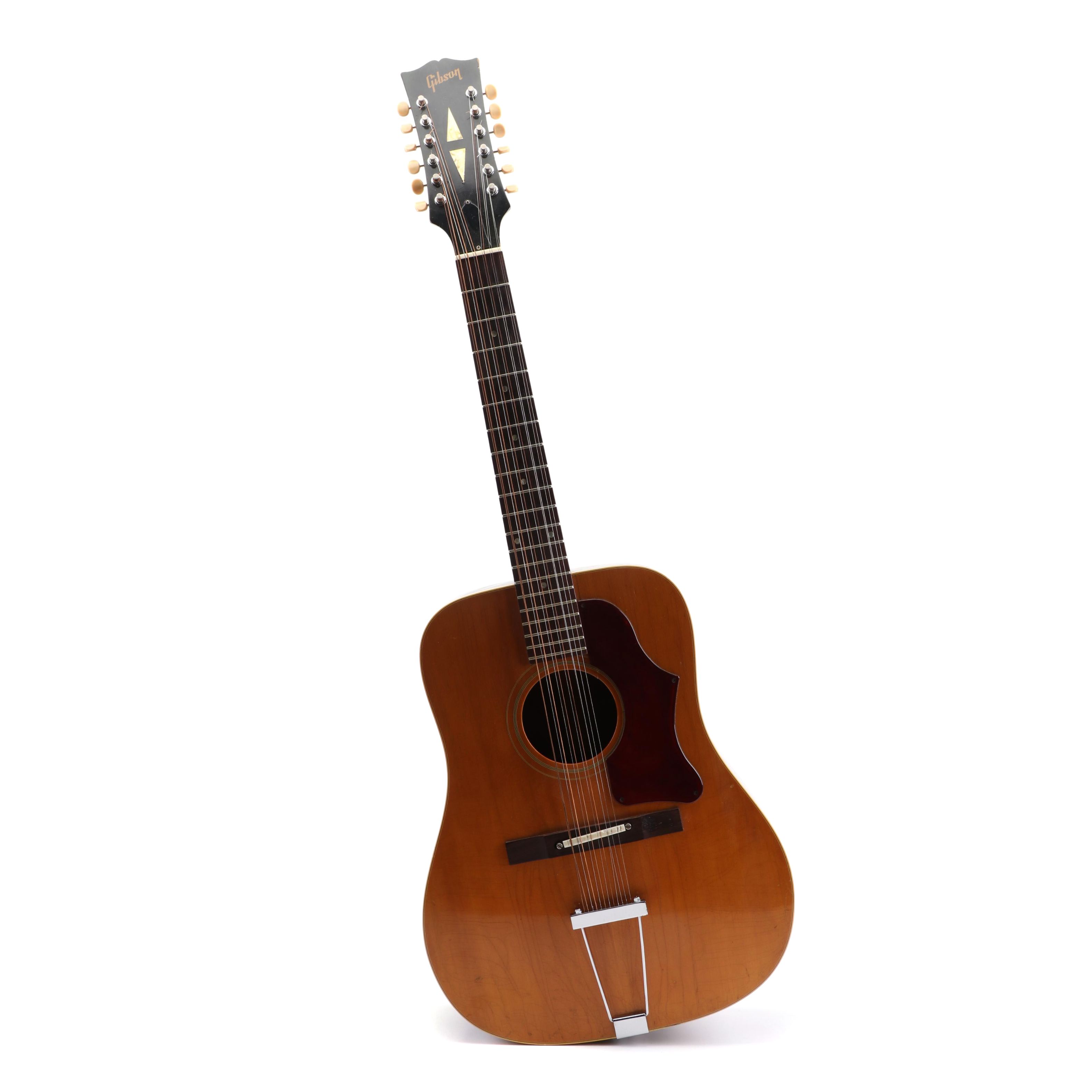 Gibson B45 12 String Acoustic Guitar with Case, 1960s