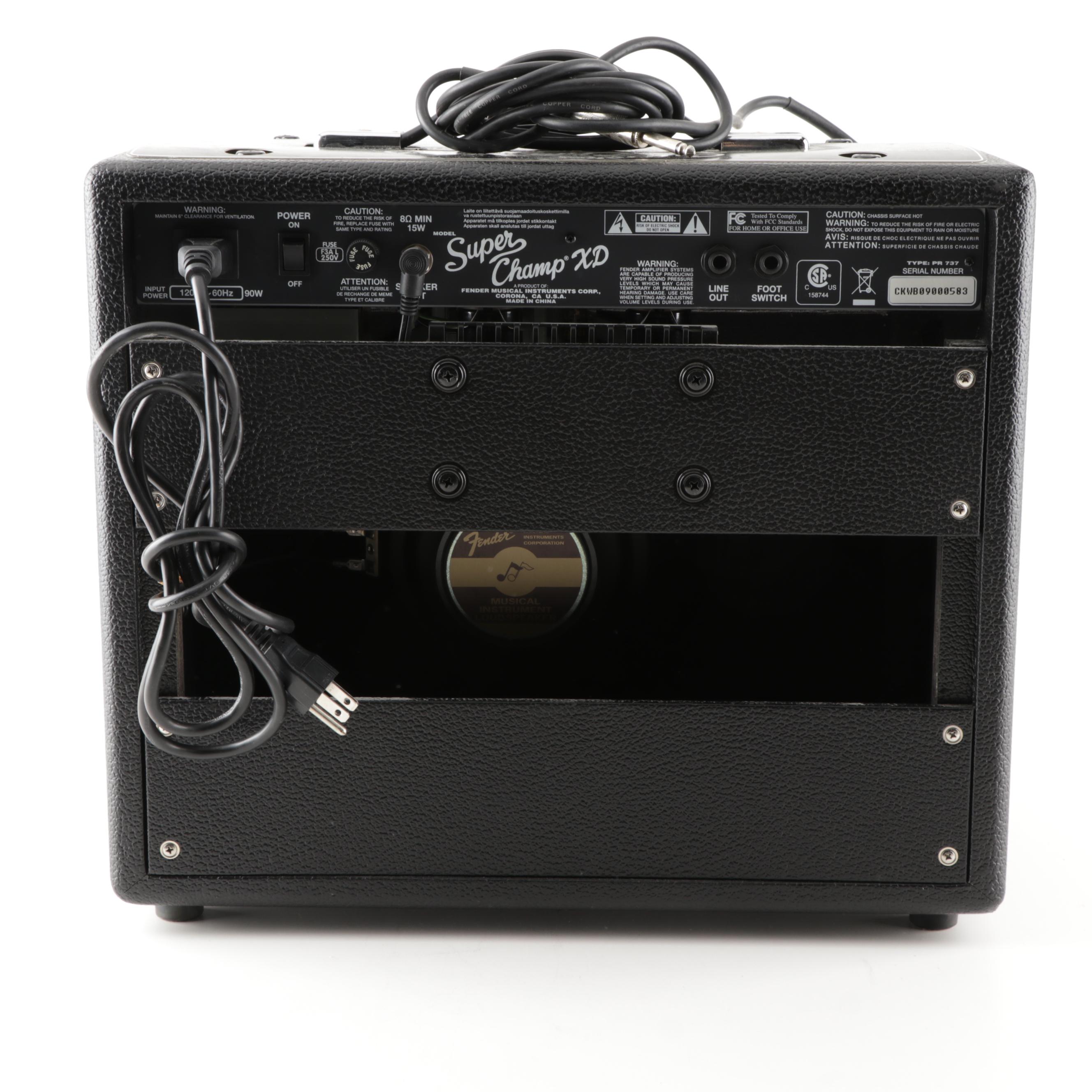 Fender Super Champ XD Amplifier