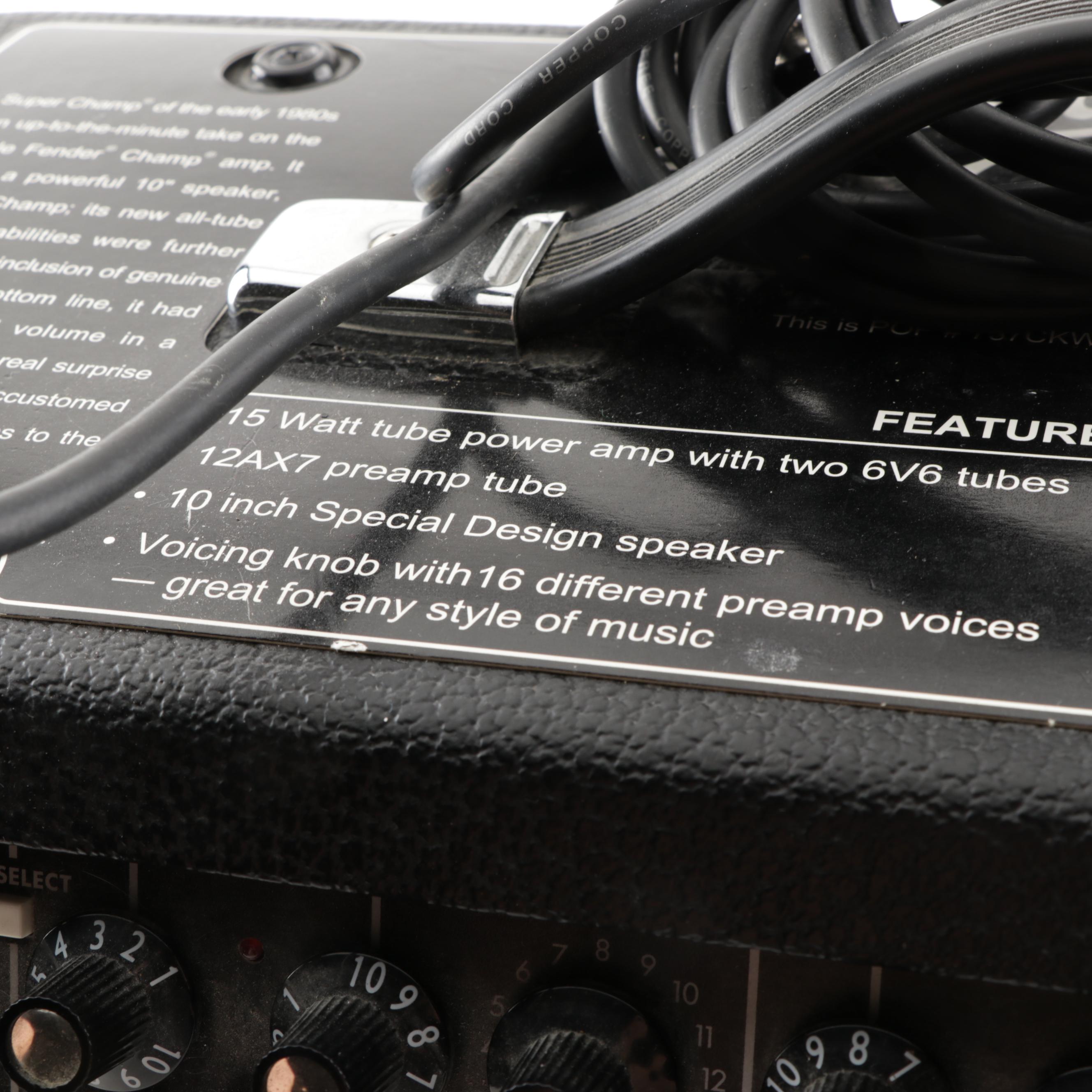 Fender Super Champ XD Amplifier