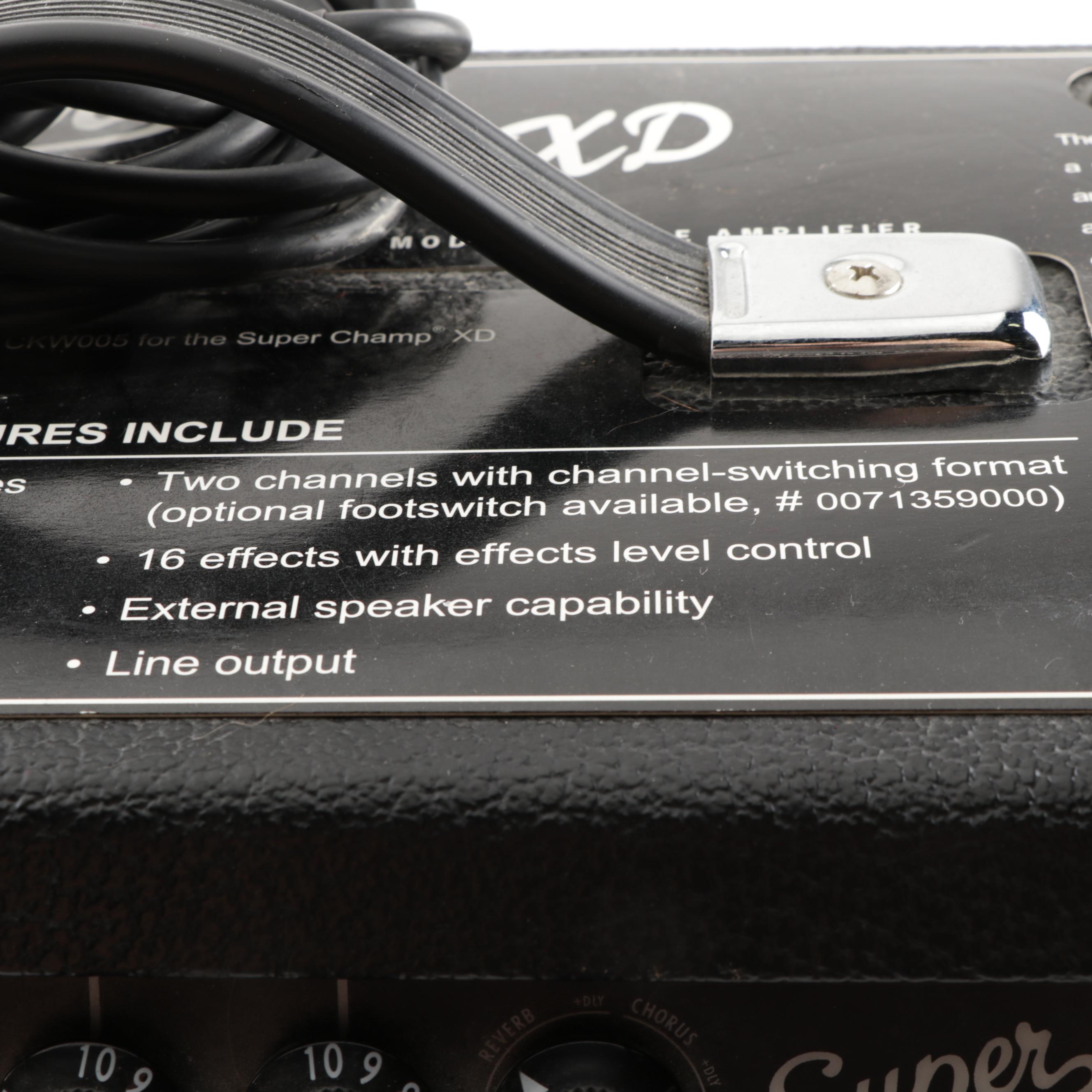 Fender Super Champ XD Amplifier